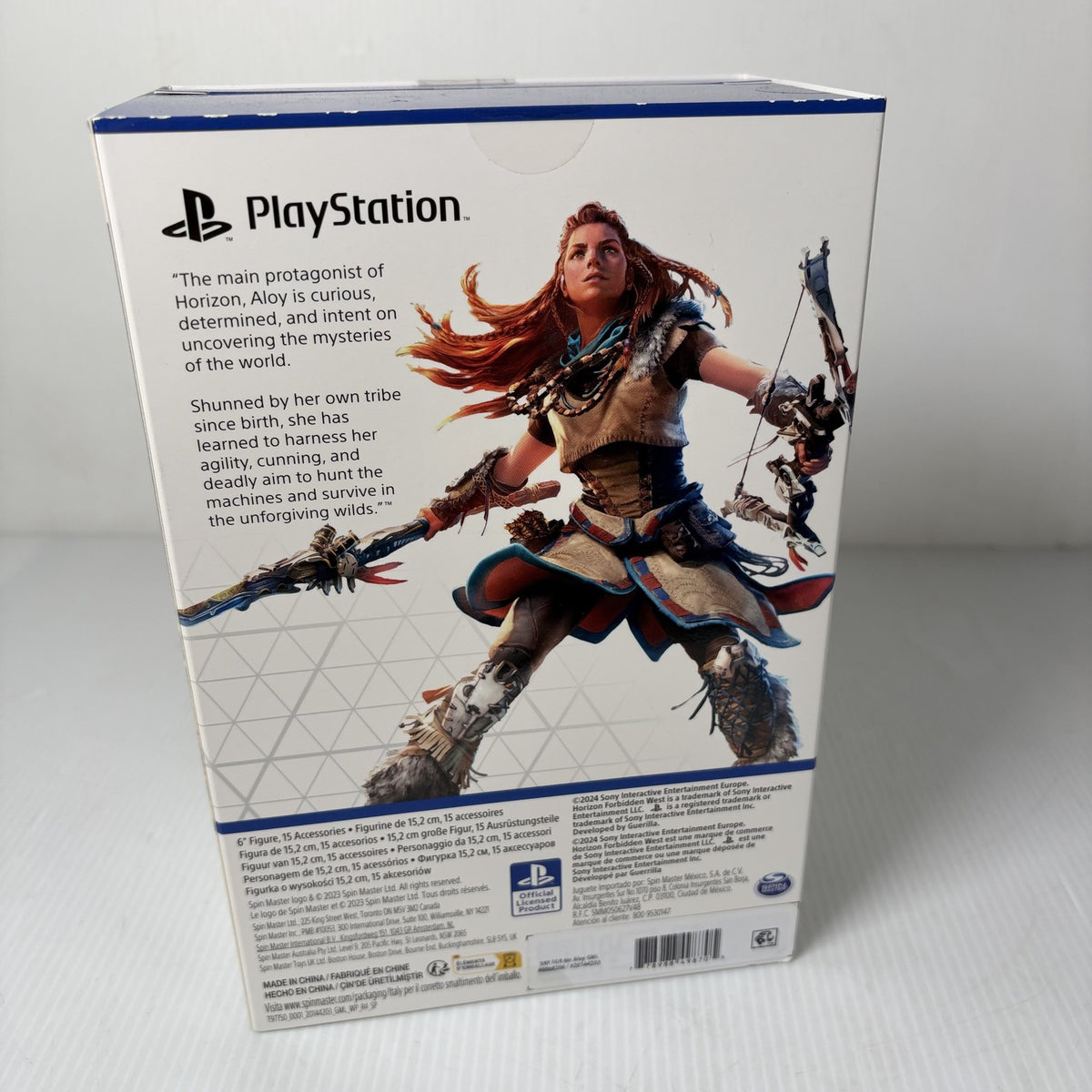 Aloy Nora Hunter Outfit Action Figure Horizon Forbidden West PlayStation Spin
