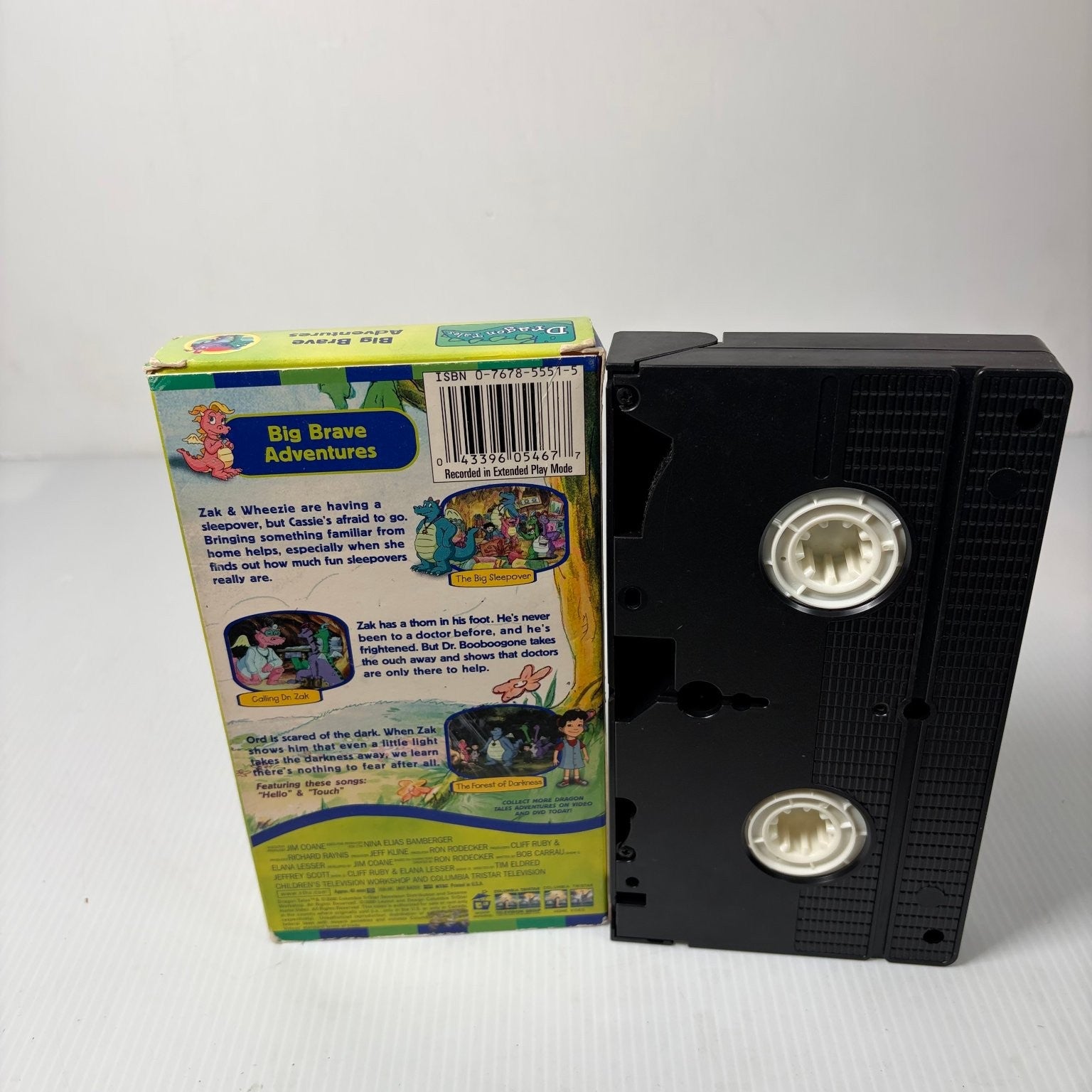 Dragon Tales Big Brave Adventures VHS 2000 Children Animation Columbia Tristar