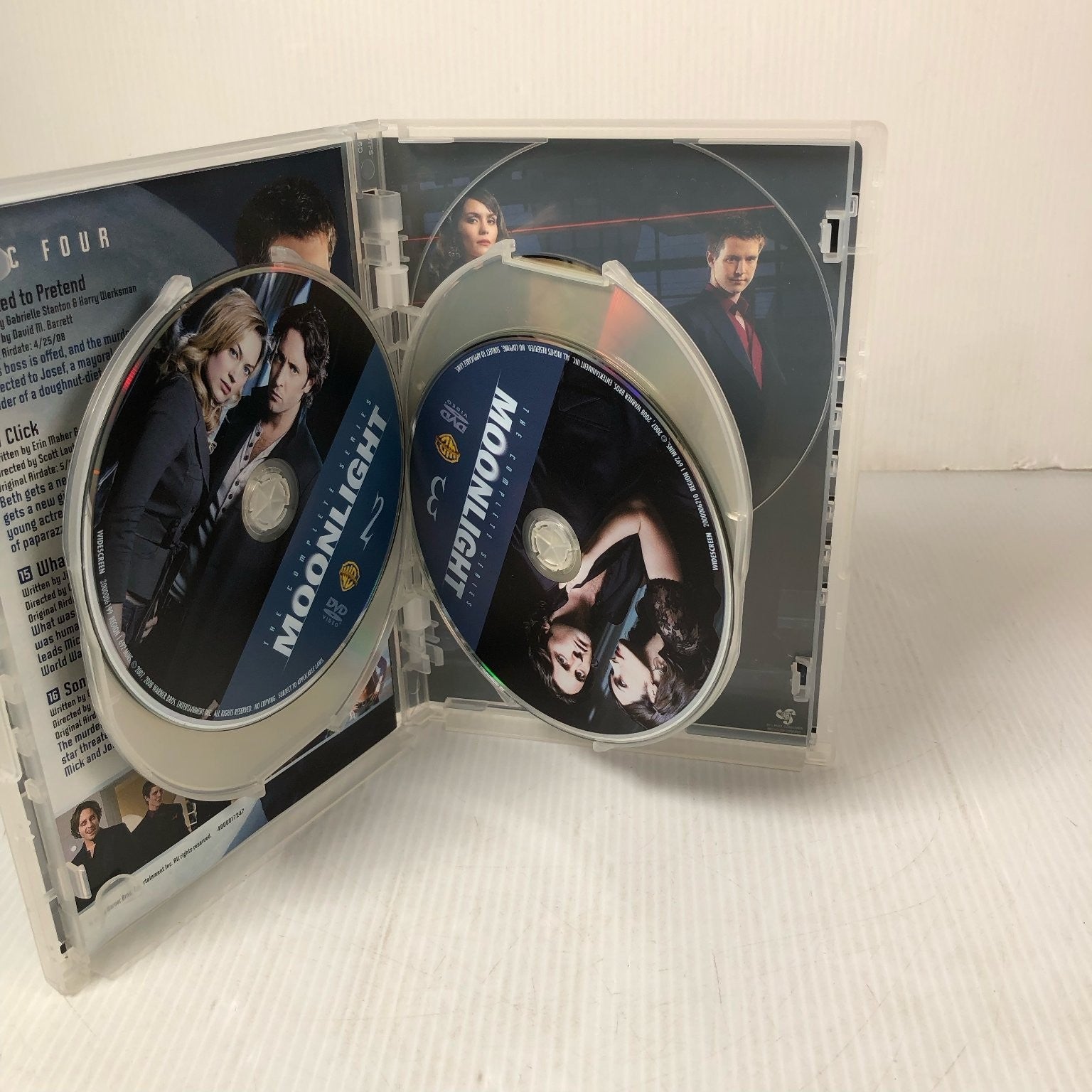 Moonlight The Complete Series DVD 2008 Alex O'Loughlin Vampire Drama TV Show