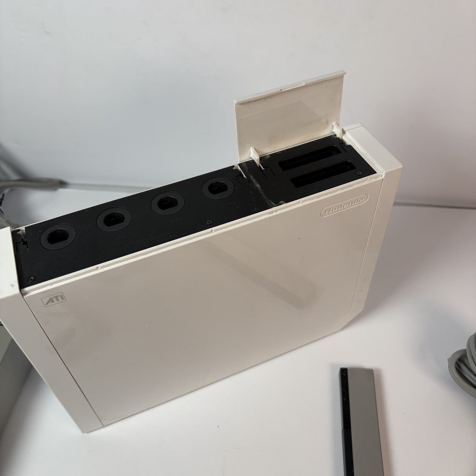 Nintendo Wii RVL-001 White Console w/ Motion Plus & Nunchuk C Condition Working