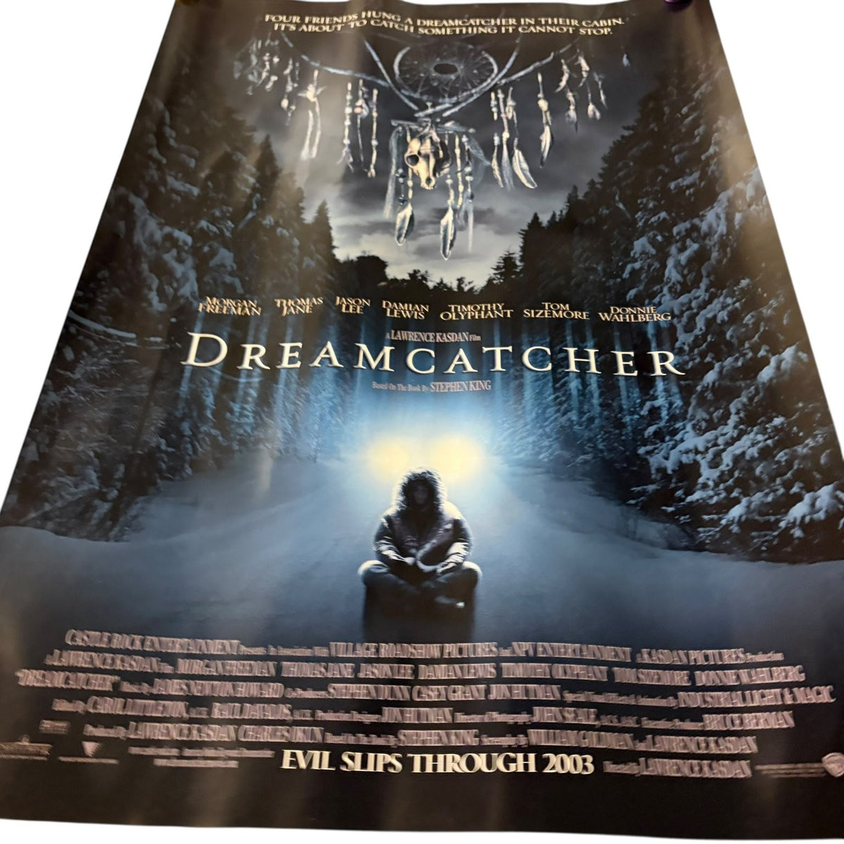 Vintage Dreamcatcher 2003 Promotional Movie Poster Stephen King Kasdan 25"x17"