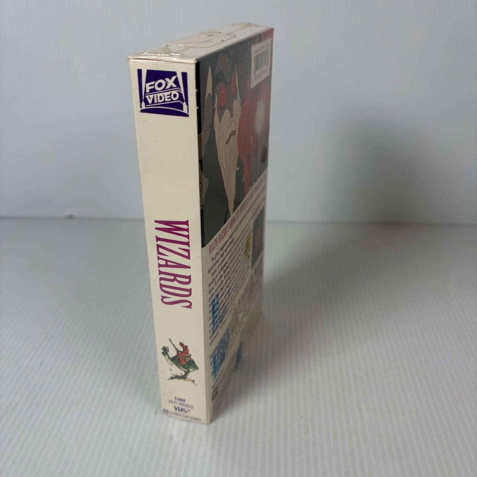 Wizards VHS 1977 Ralph Bakshi Animated Fantasy Sci-Fi Fox Video Sealed