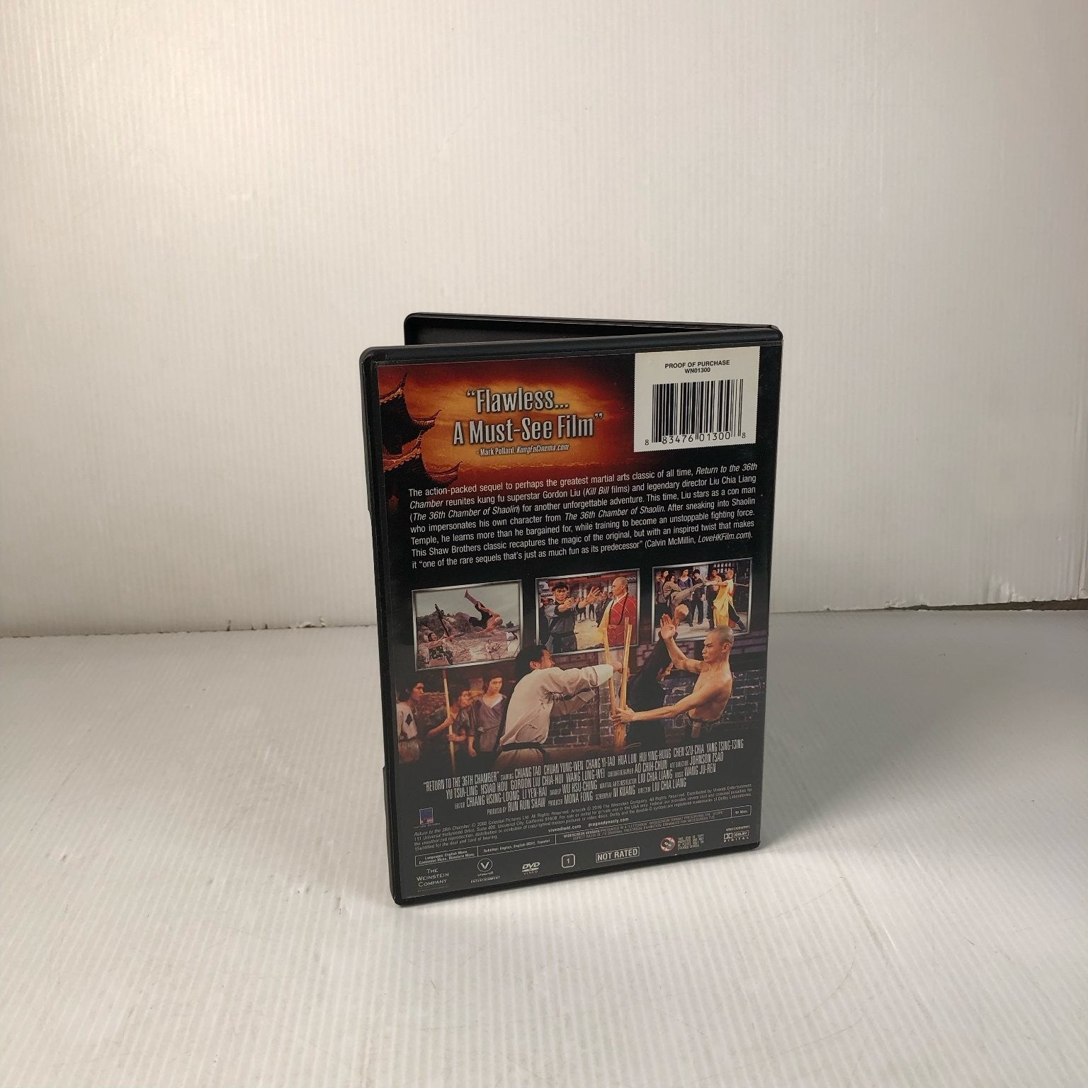 Return to the 36th Chamber DVD 1980 Shaw Brothers Classic Collection Kung Fu