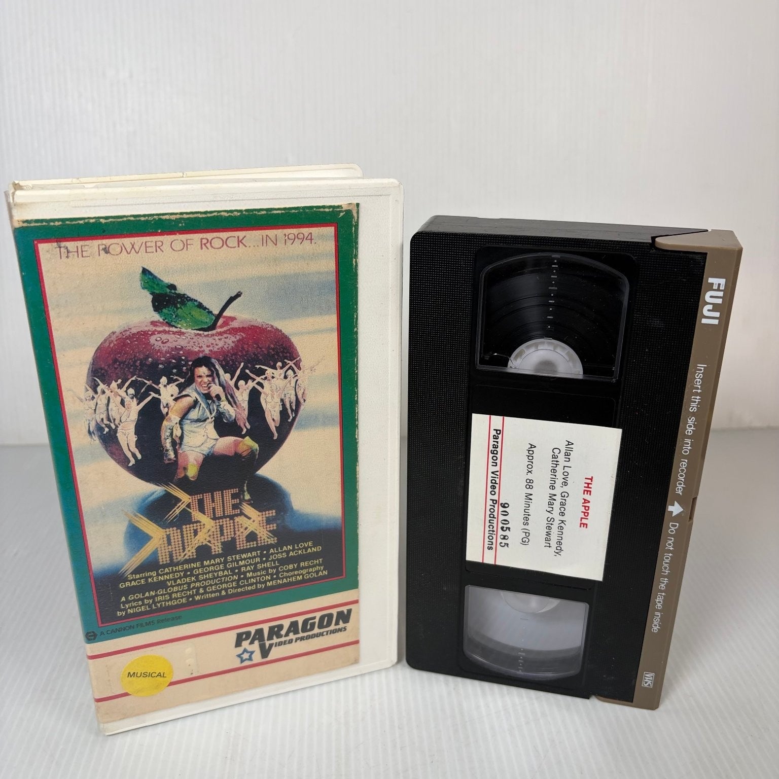 The Apple VHS 1980 Disco Sci-Fi Musical Paragon Video Cult Cut Box (Star Rock)