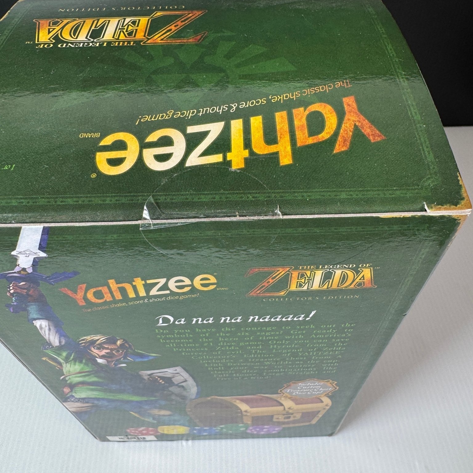Yahtzee The Legend of Zelda Collector's Edition Dice Game Ages 8+