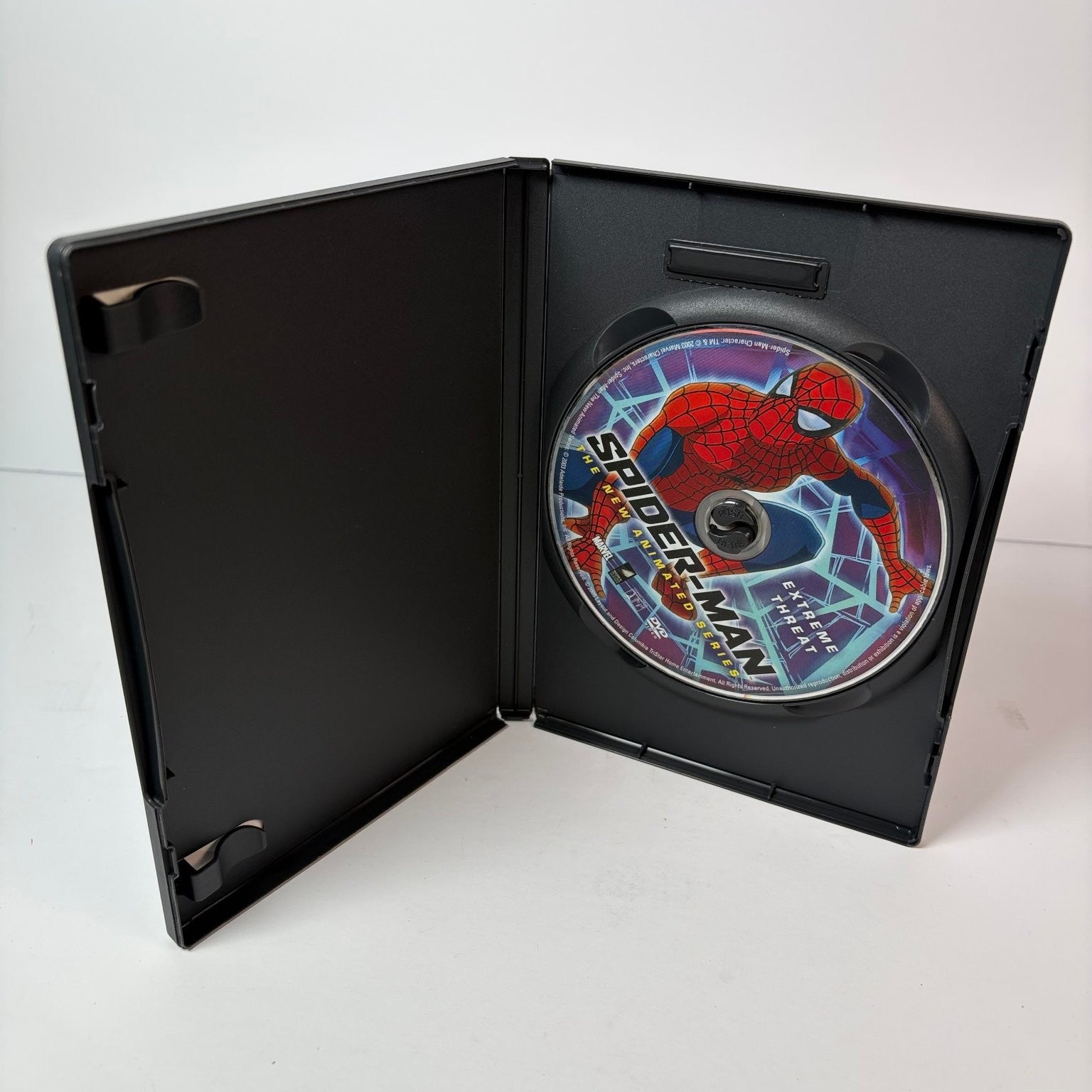 Spider-Man: The New Animated Series Extreme Threat DVD 2003 Marvel