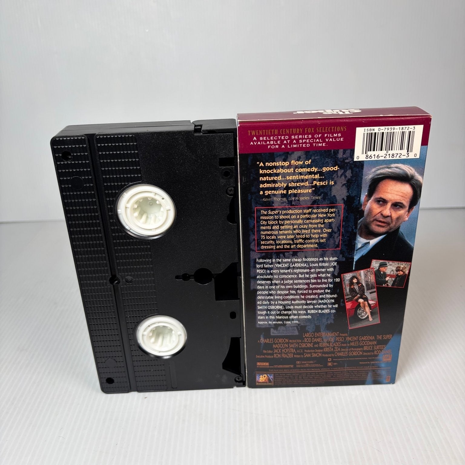 The Super VHS 1991 Joe Pesci Comedy R Rated Twentieth Century Fox Selections
