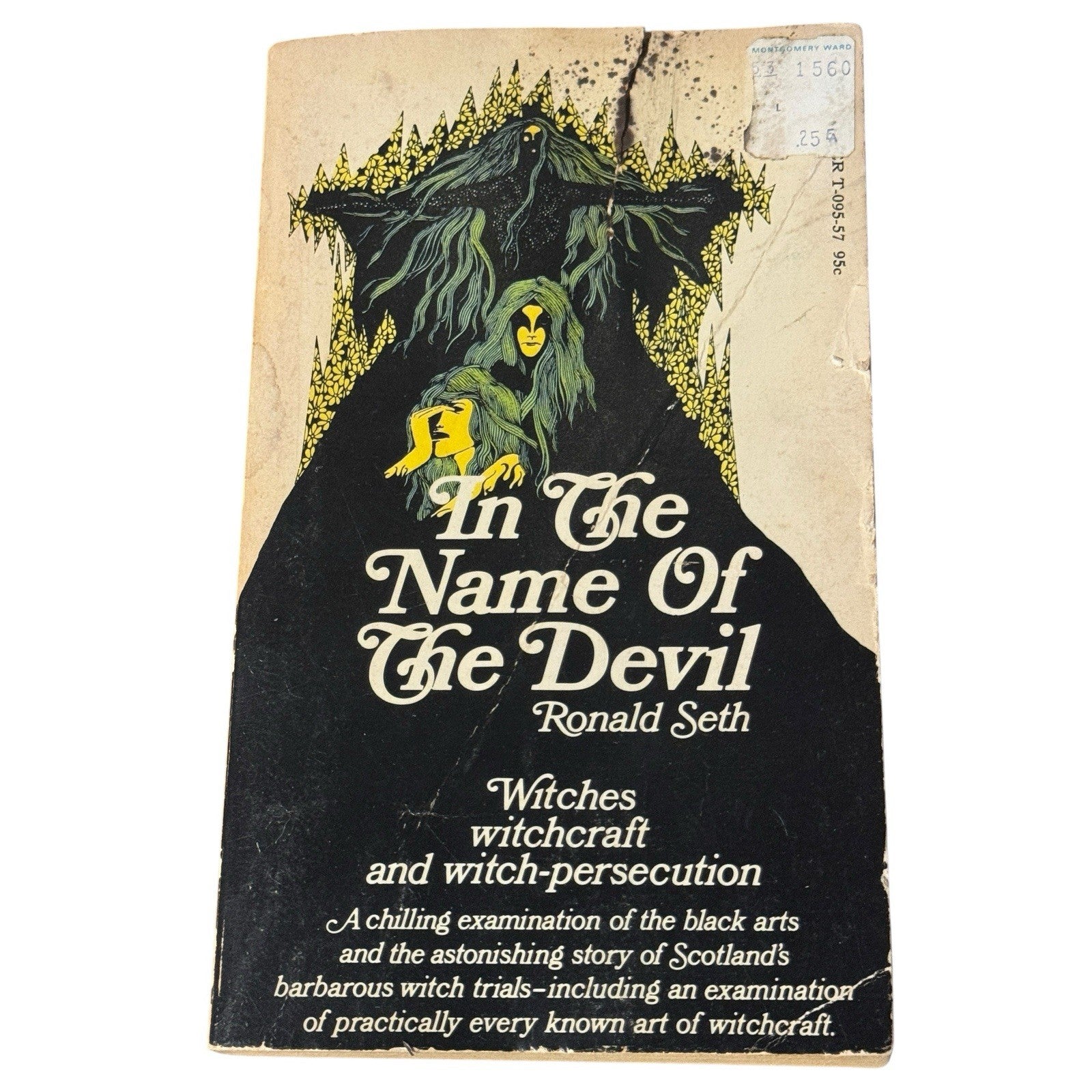 Vintage In The Name of the Devil Ronald Seth Witchcraft SC Book 1st Printing