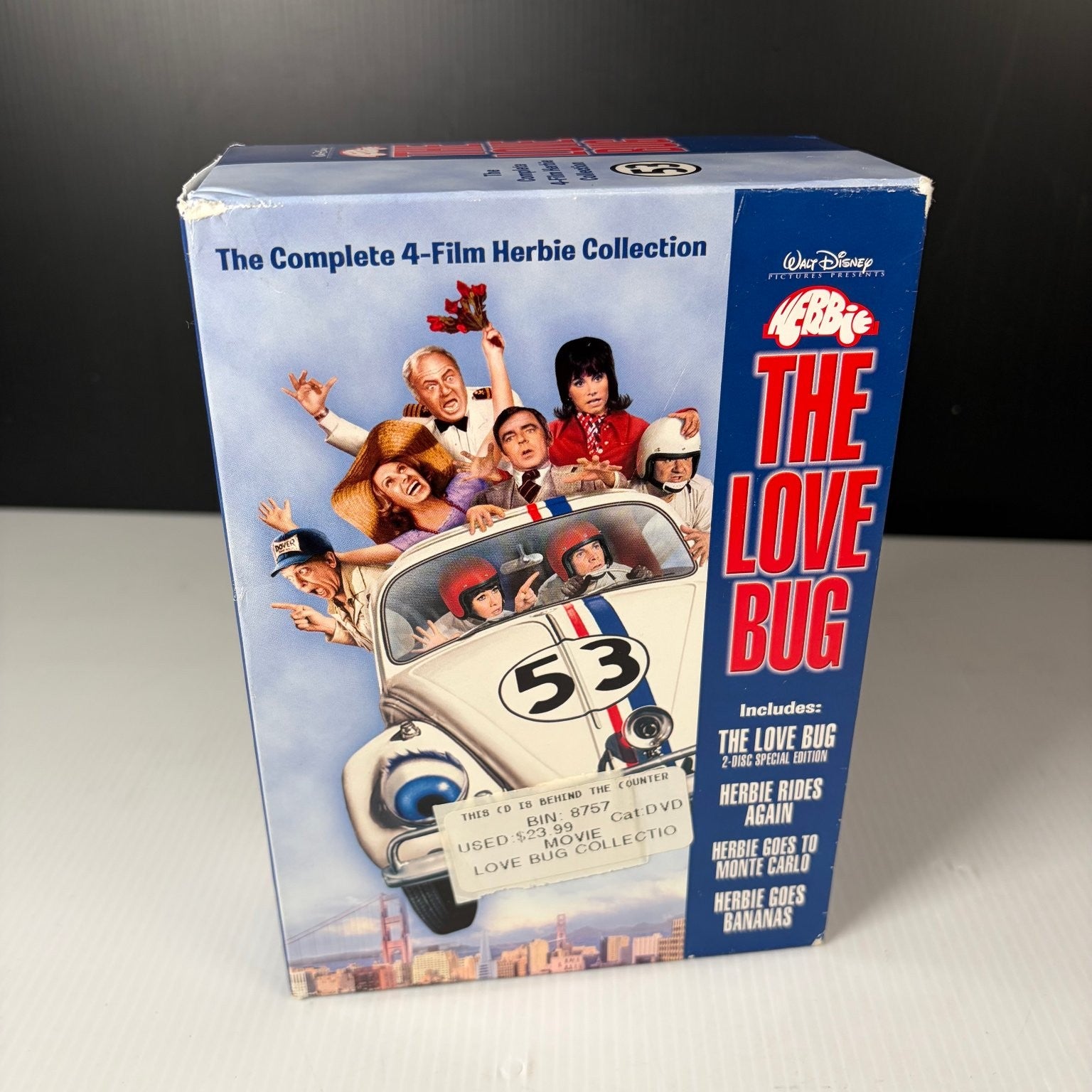 Herbie The Love Bug DVD 4-Film Collection 2005 Special Edition Disney