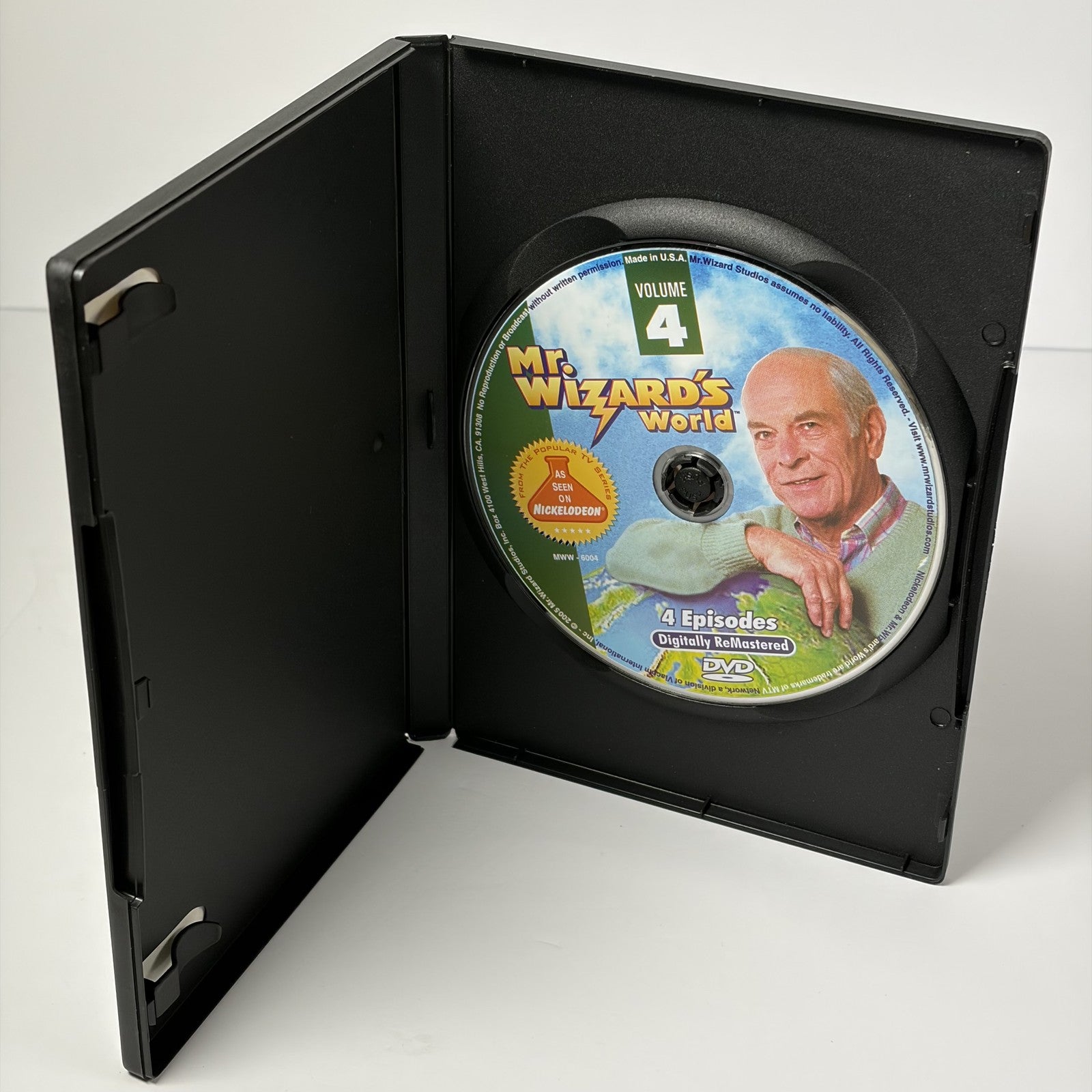 Mr. Wizard's World Volume 4 DVD - Digitally Remastered - Uncut Episodes Science