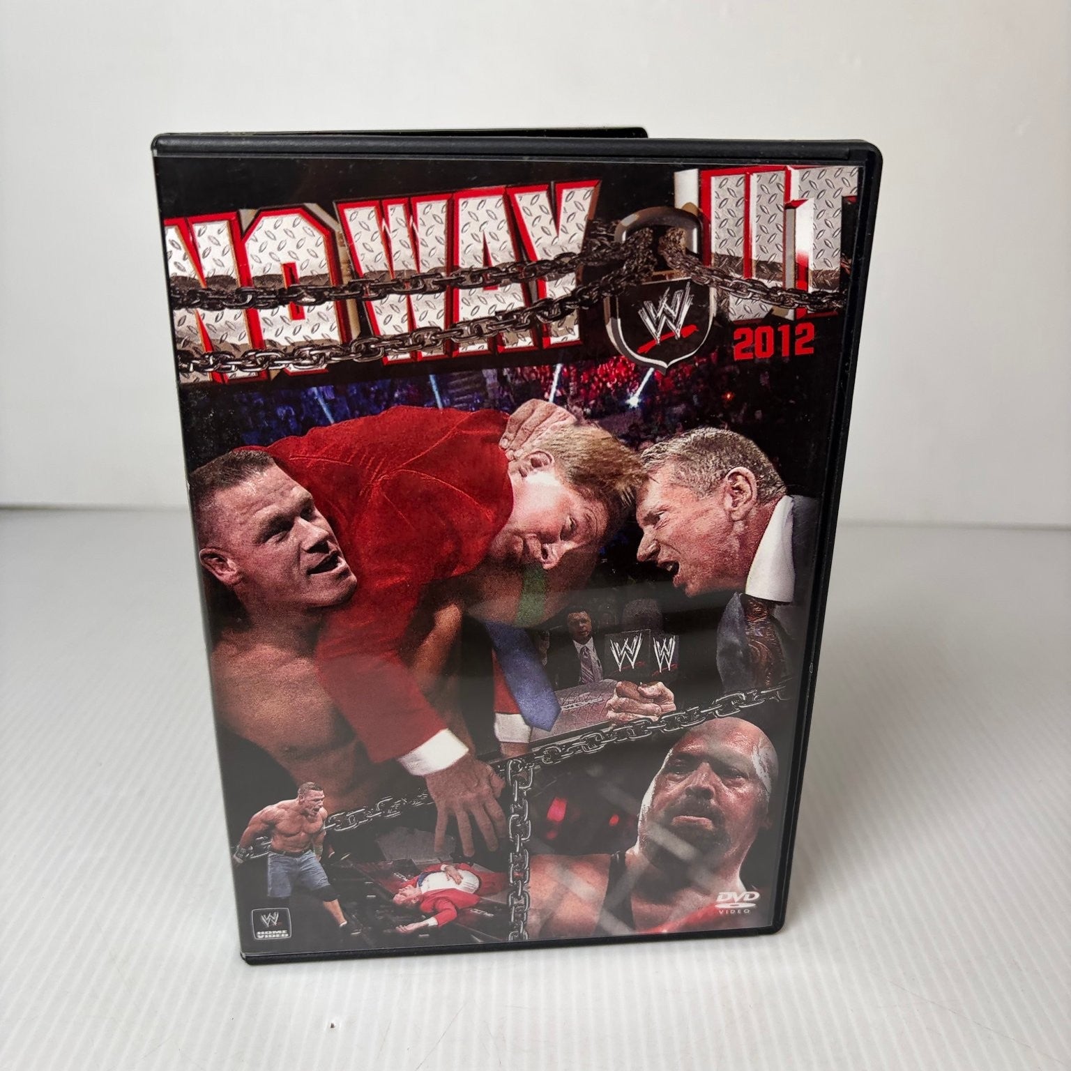 WWE No Way Out 2012 DVD John Cena CM Punk Big Show Wrestling Event