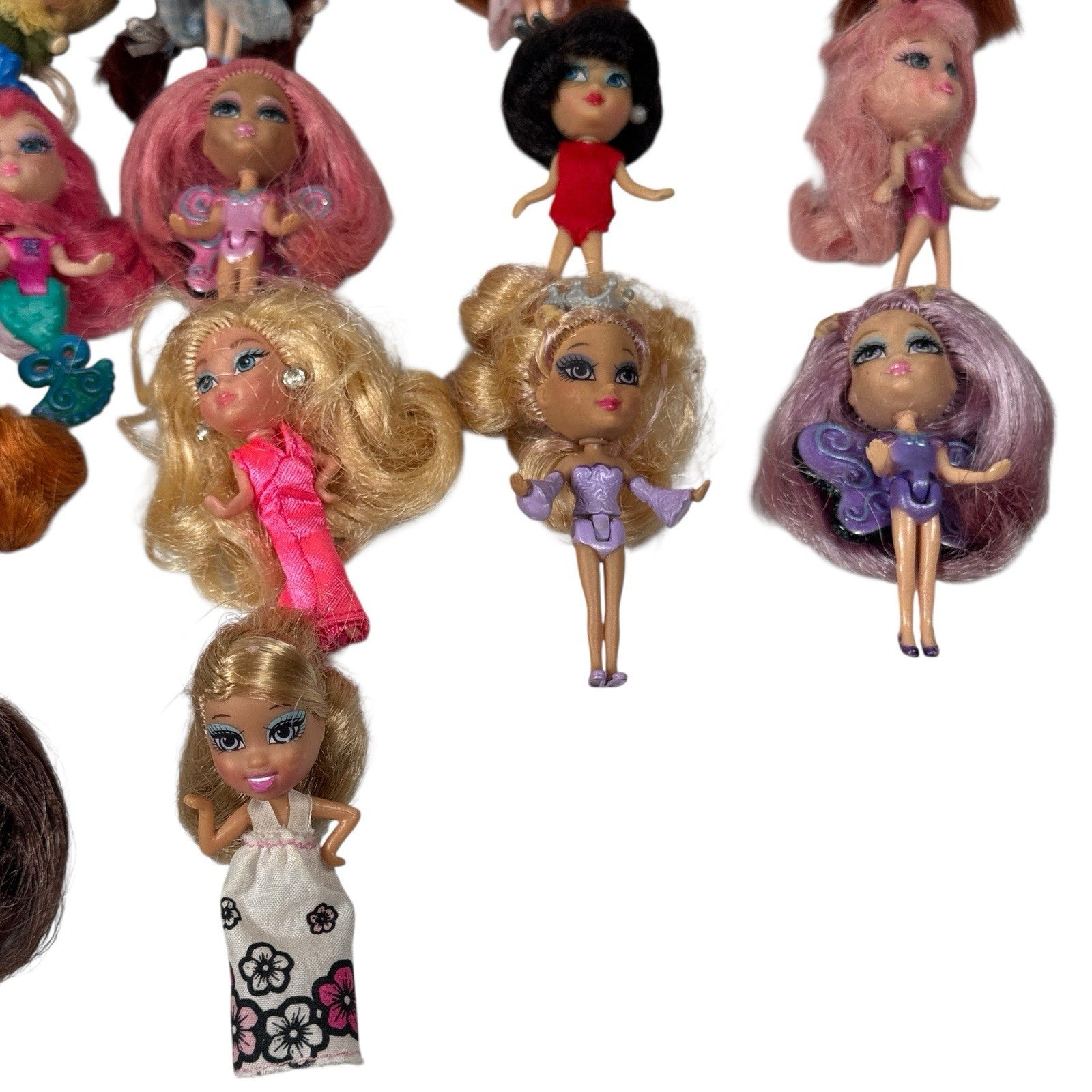 Lot Of 26 Rare Barbie Mini B Dolls Wizard Of Oz, 1950s Celebration, 90s & More