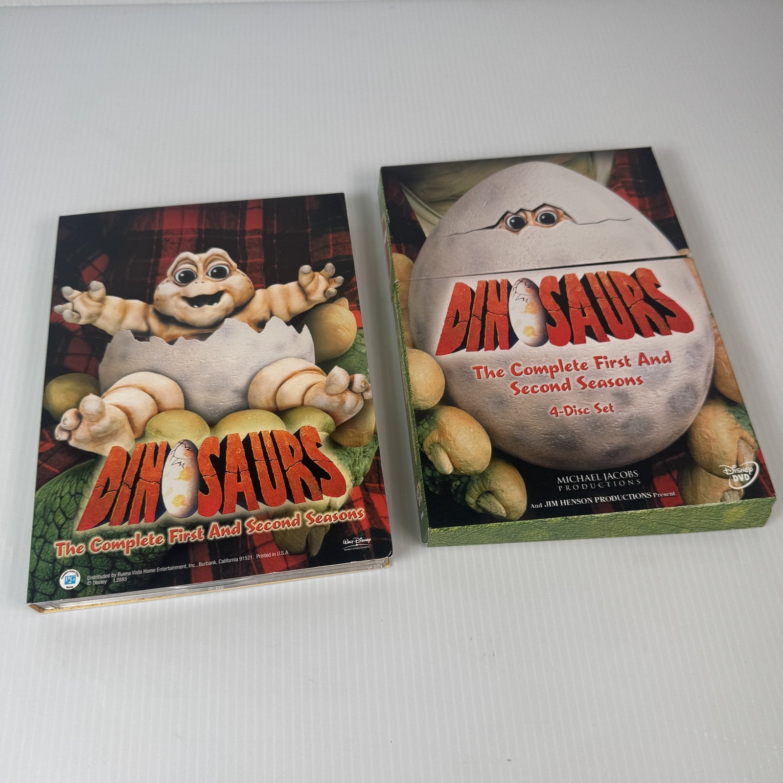 Dinosaurs DVD 1991 Complete First & Second Seasons 4-Disc Set Jim Henson