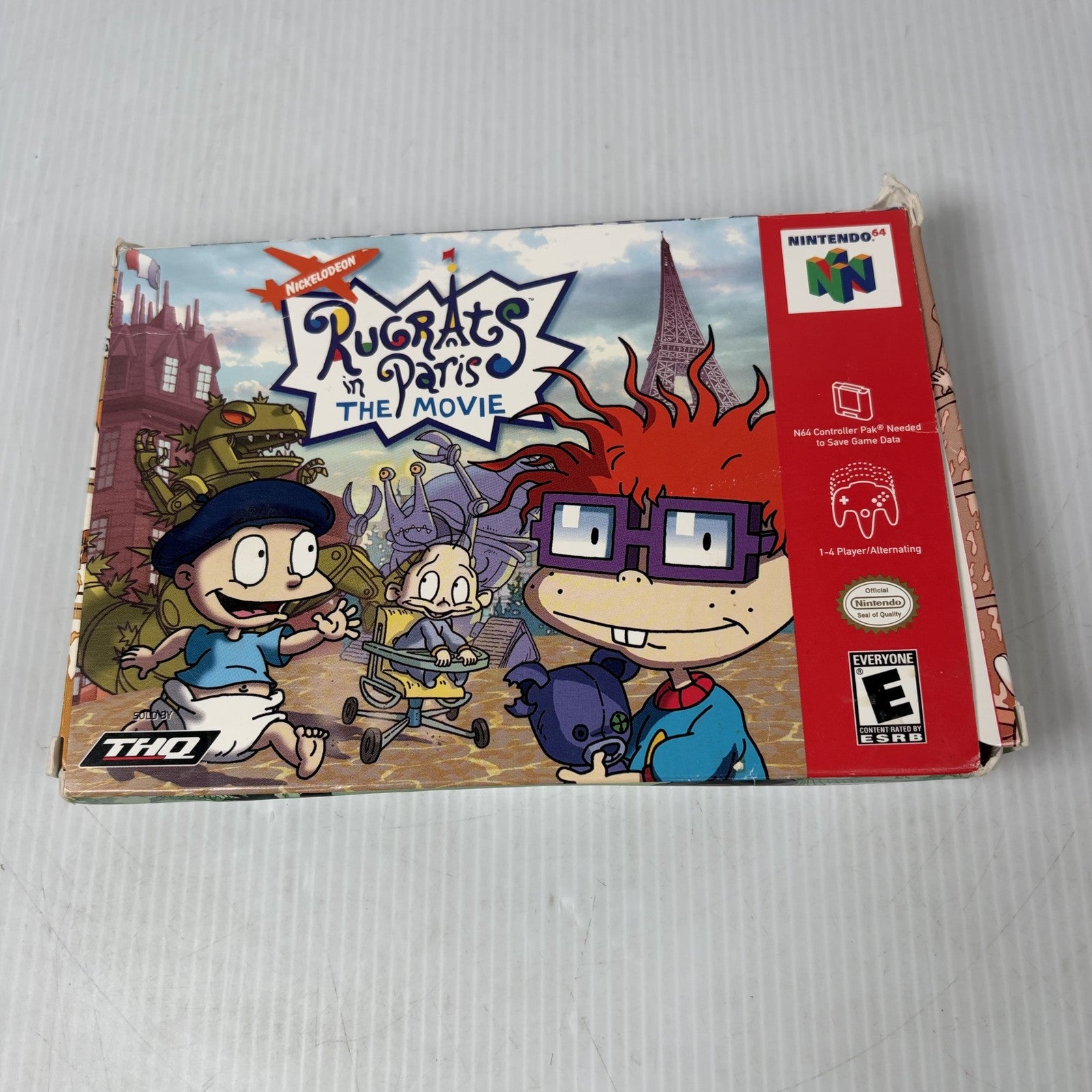 Rugrats in Paris The Movie Nintendo 64 N64 Complete in Box CIB Authentic