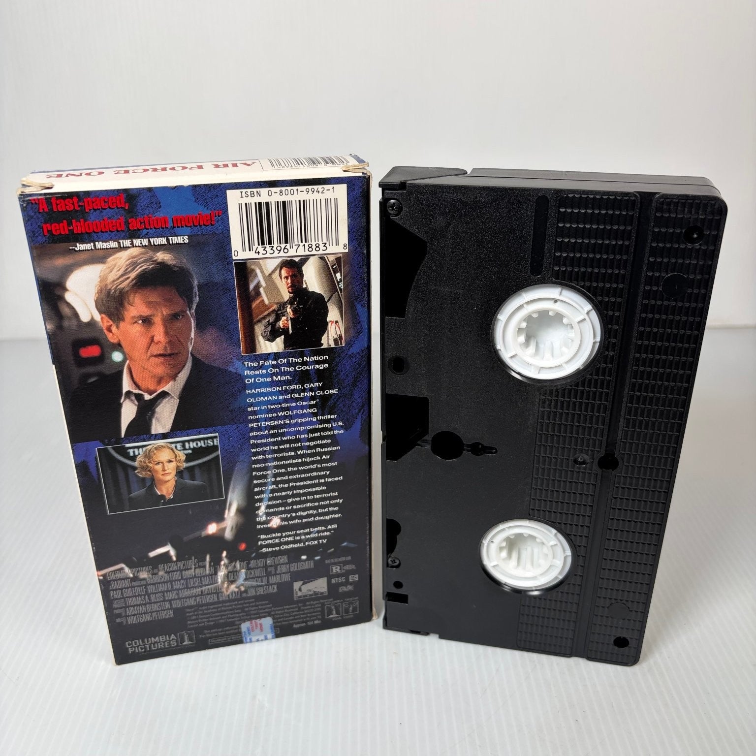 Air Force One VHS 1997 Action Thriller Columbia Tristar Home Video