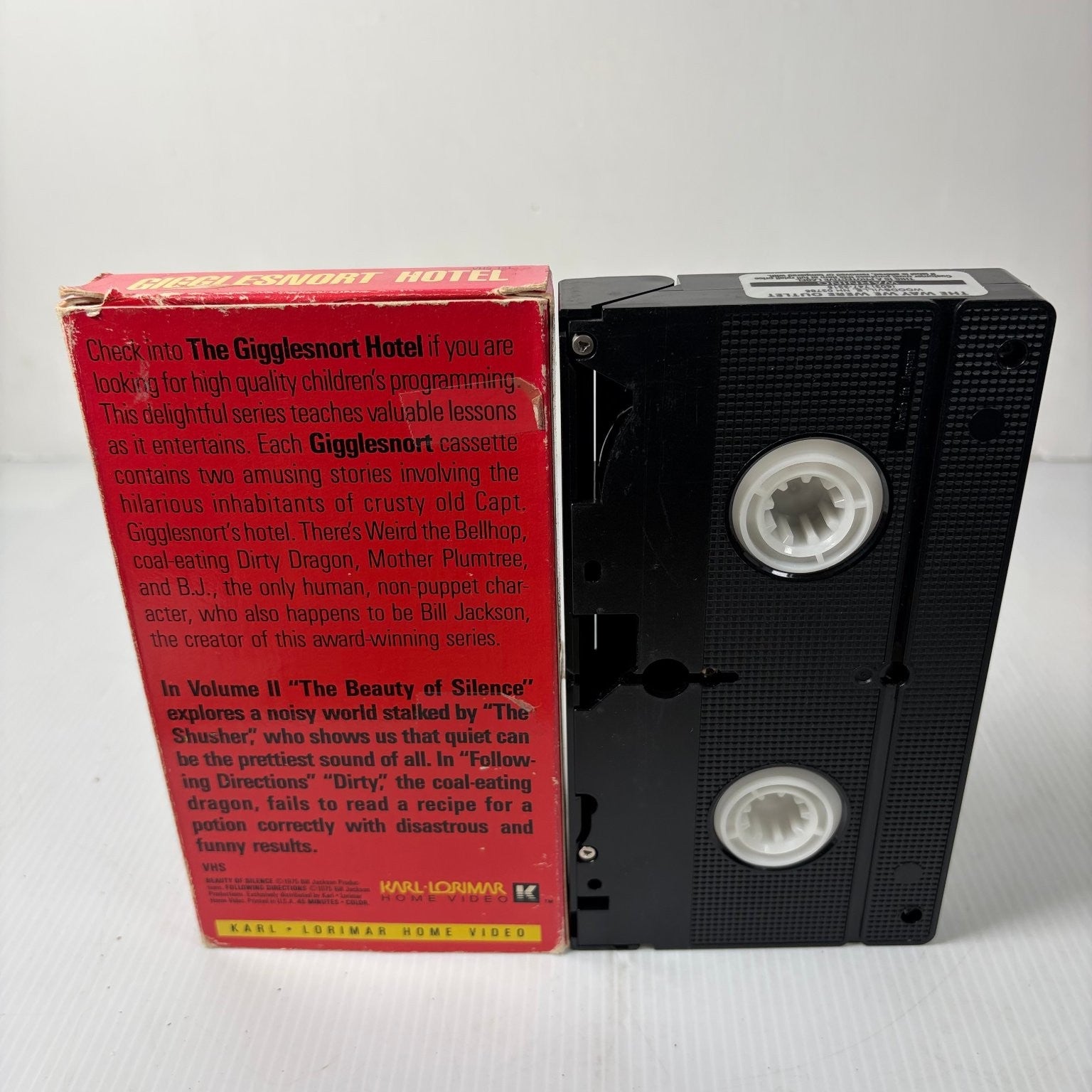 Gigglesnort Hotel Vol 2 VHS 1980s Childrens Family Karl-Lorimar OOP Cult Classic