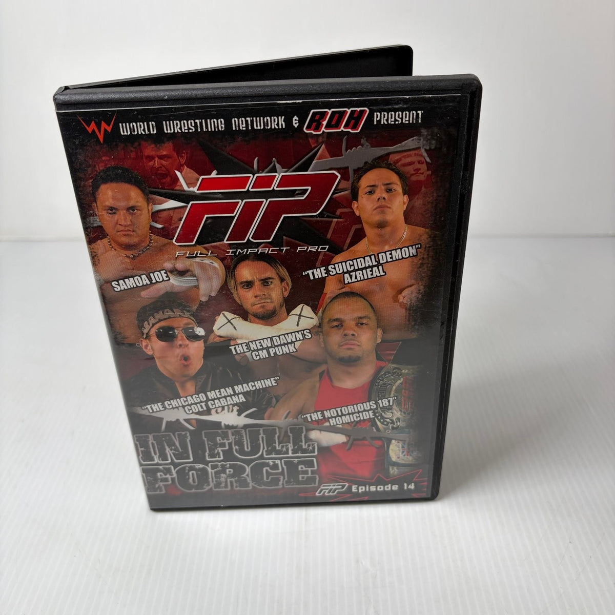 FIP In Full Force DVD 2006 Samoa Joe CM Punk Homicide Colt Cabana ROH Indy