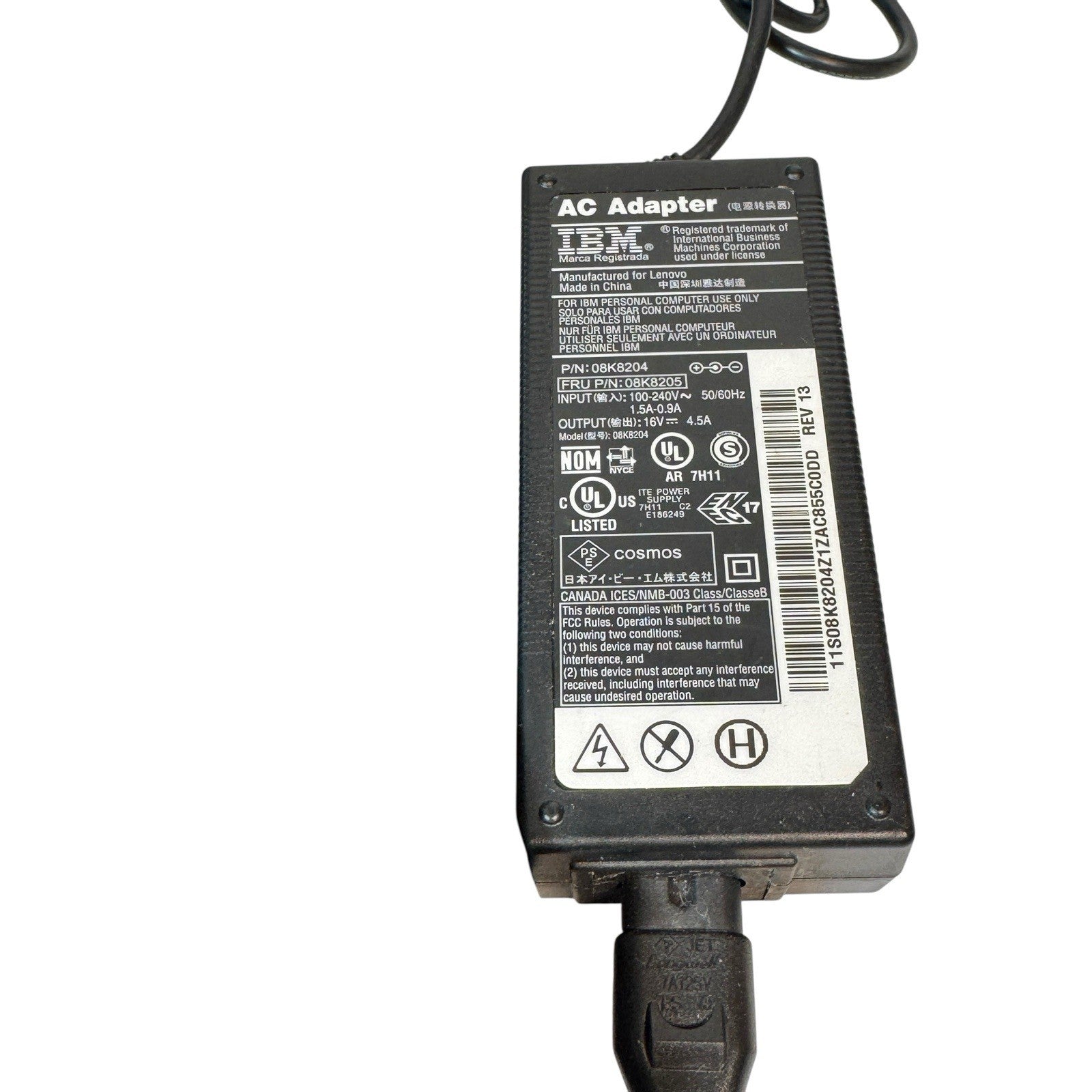 IBM ThinkPad i Series Type 2611 Laptop Powers On Black Screen Needs Battery