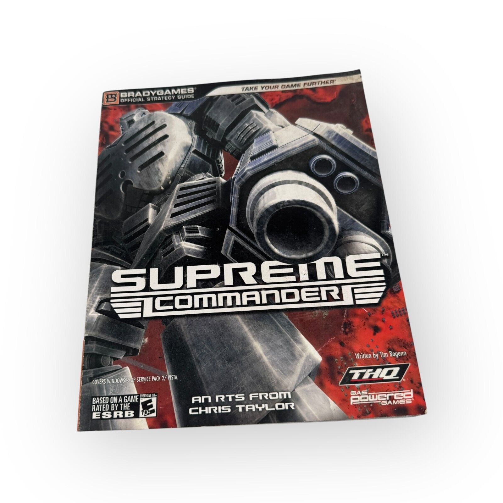 Supreme Commander Strategy Guide BradyGames Staff and Tim Bogenn (2007, Perfect)