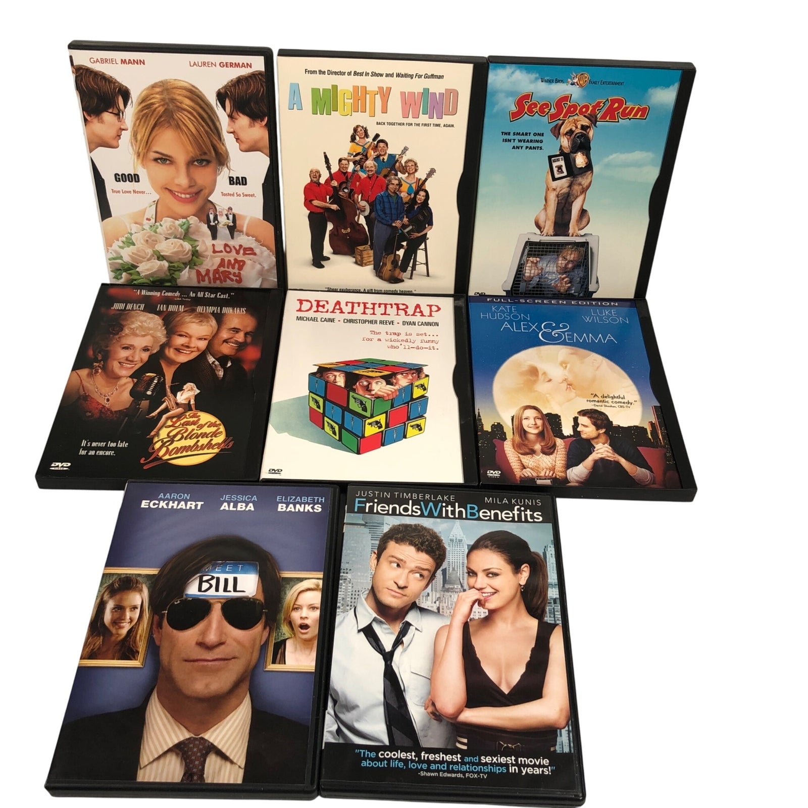 Lot Of 17 Romance & Comedy DVD Movies w/ Tower Heist Identity Thief & More