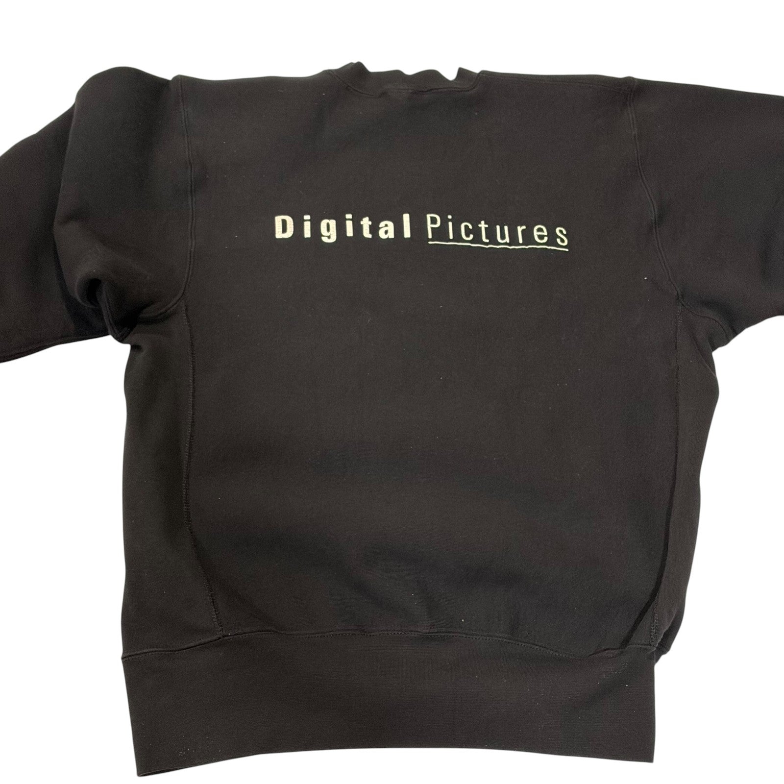 Vintage Deadstock Digital Pictures Lee Crewneck Sweatshirt Size L Sega CD Promo