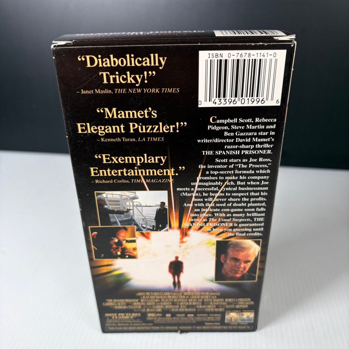 The Spanish Prisoner VHS 1997 Thriller Original Release Columbia Pictures