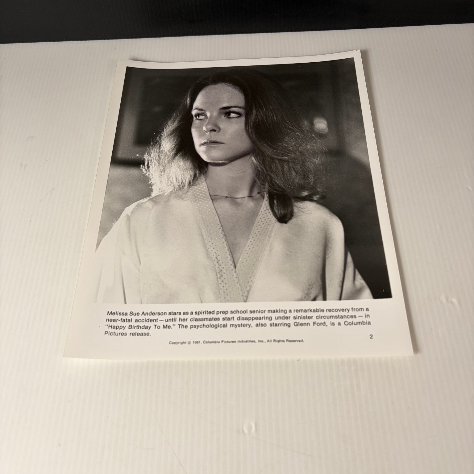 Vintage Happy Birthday To Me Set of 7 Press Kit Photos 1981 Movie Slasher Horror