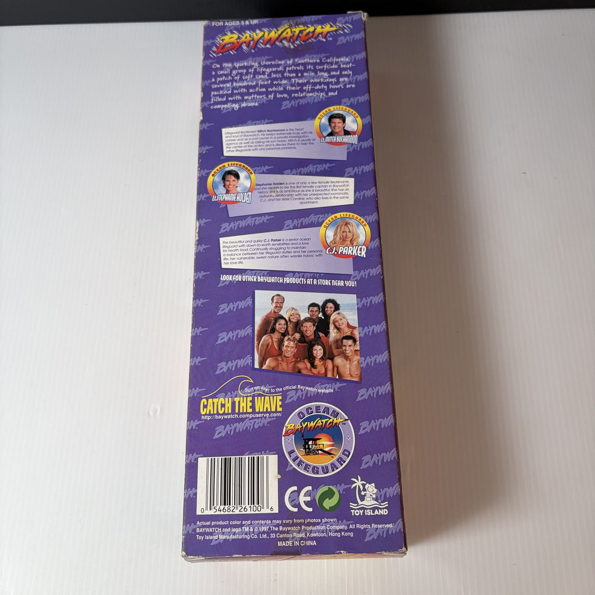 Vintage 1997 Baywatch Stephanie Holden Doll Toy Island NIB Ocean Lifeguard