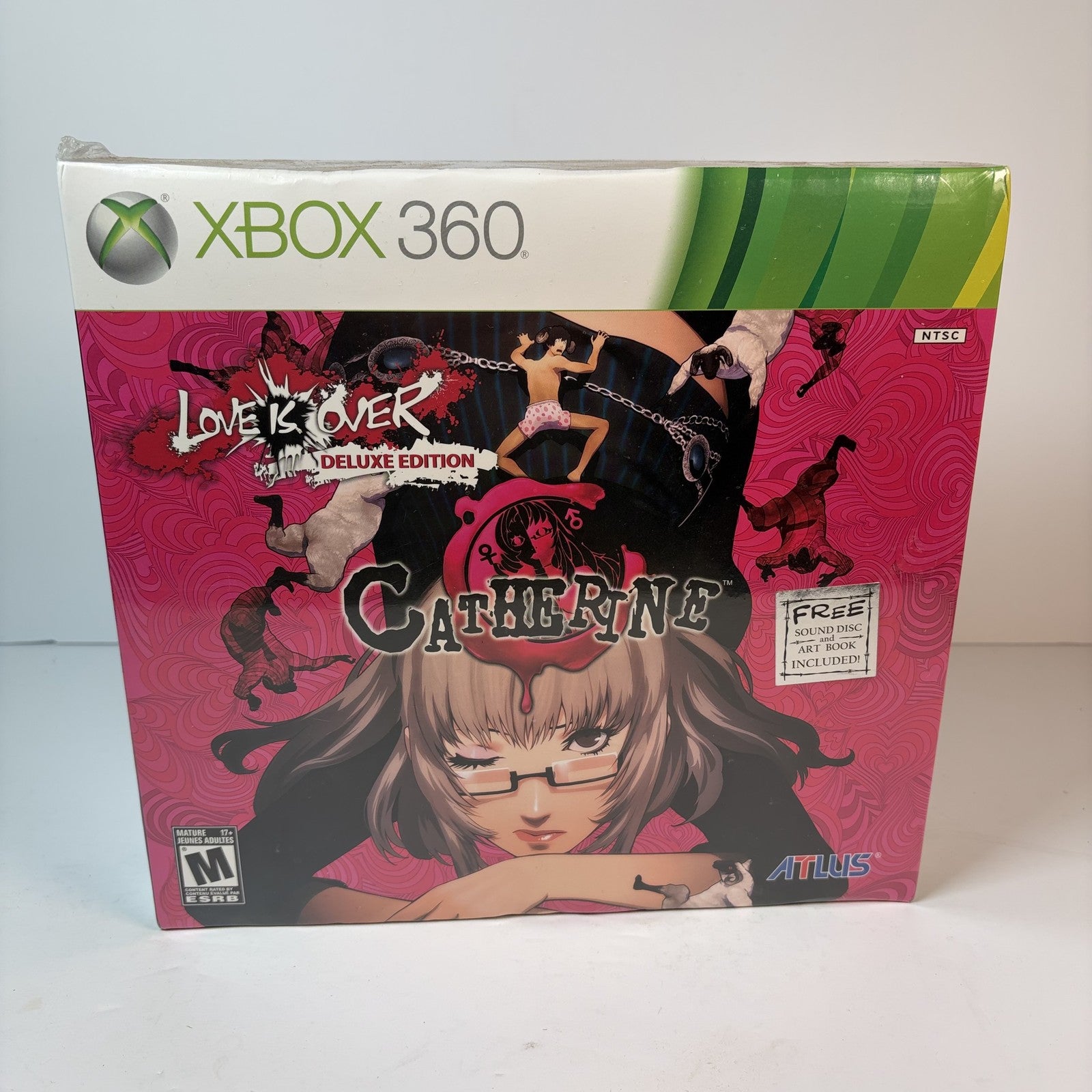 Catherine Love Is Over Deluxe Edition Xbox 360 X360 NEW Factory Sealed Atlus