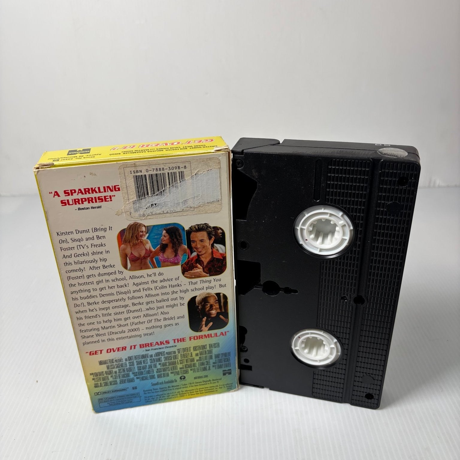 Get Over It! VHS 2001 Romantic Teen Comedy Miramax Buena Vista