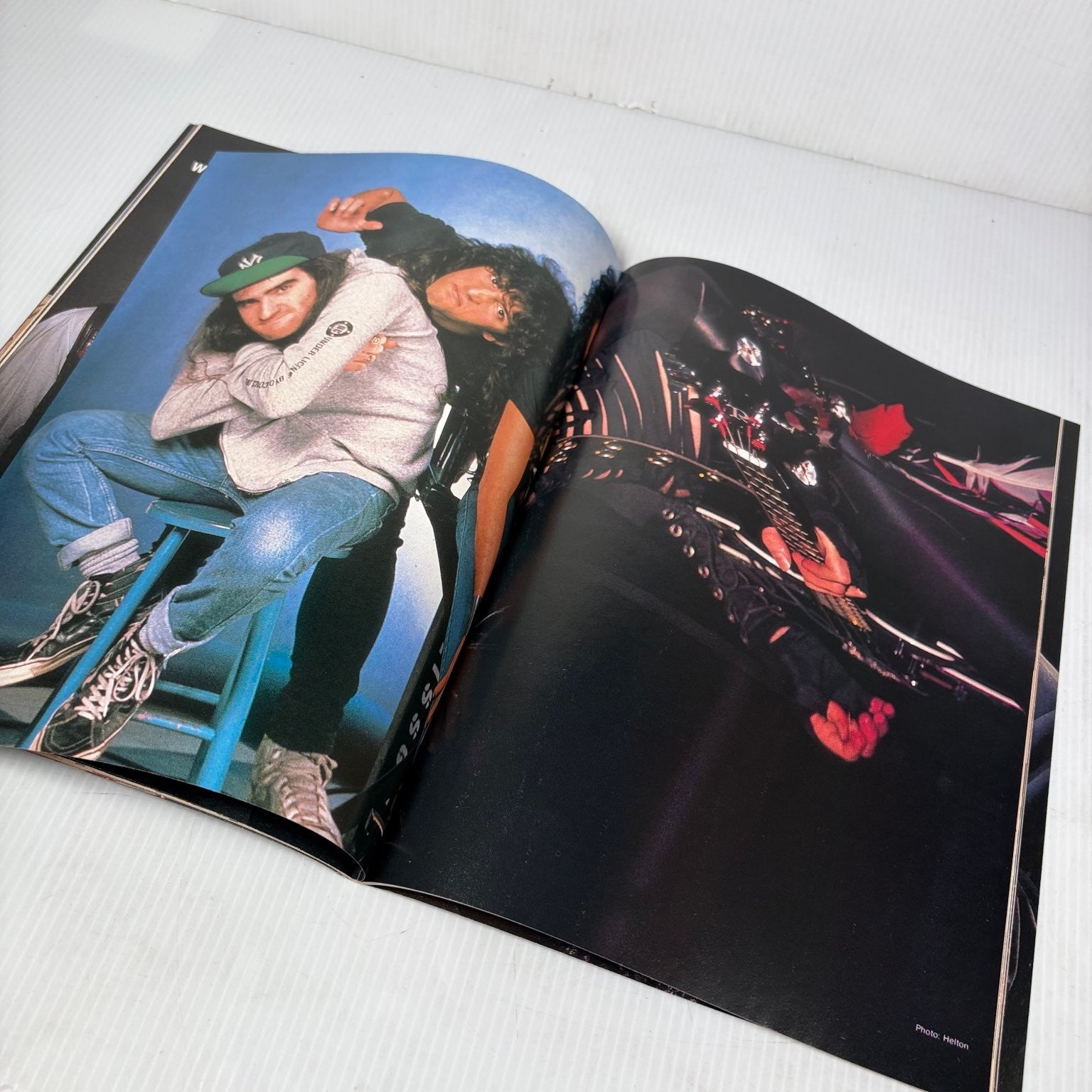 Rock Scene November 1987 Mötley Crüe Nikki Sixx Magazine Hair Metal