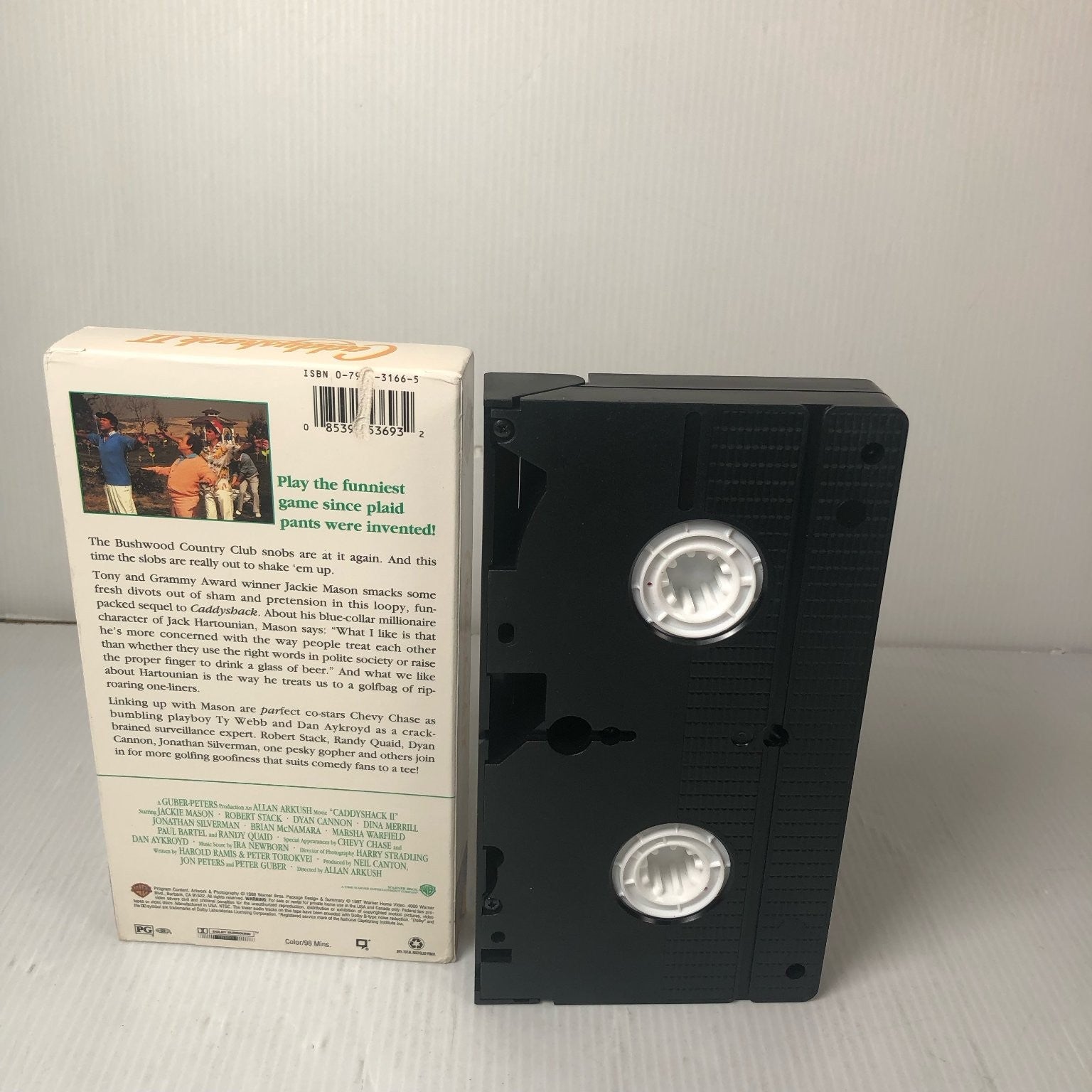 Caddyshack II VHS 1988 Comedy Warner Bros. Hits Chevy Chase Dan Aykroyd