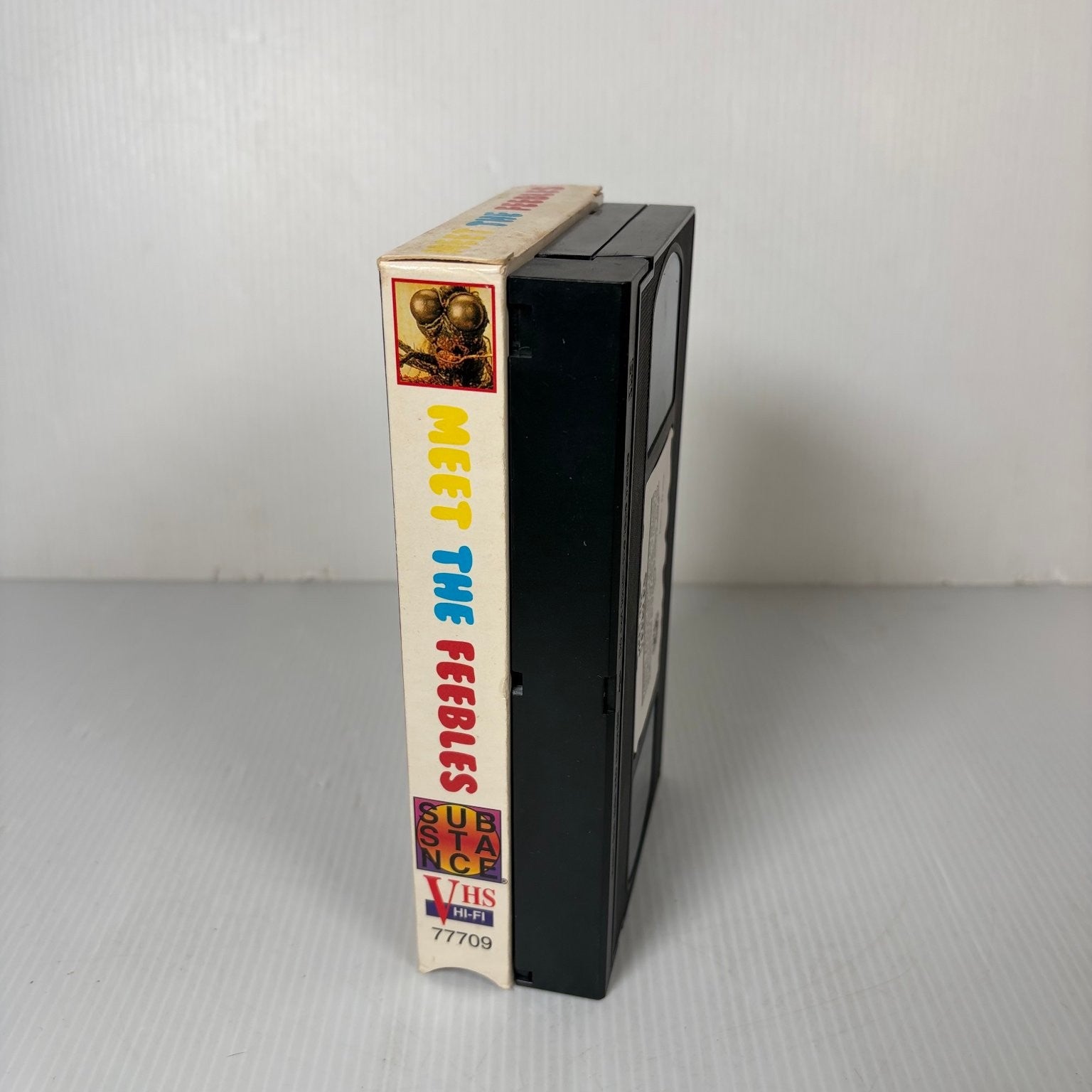 Meet the Feebles VHS 1990 Cult Dark Comedy Peter Jackson Substance