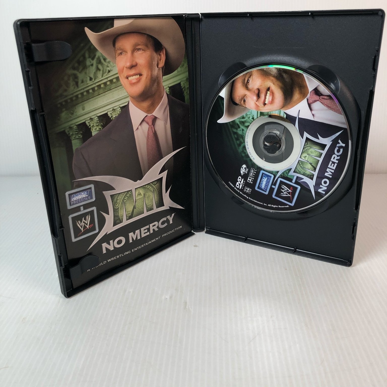 WWE No Mercy 2004 DVD JBL Undertaker John Cena Kurt Angle Rey Mysterio