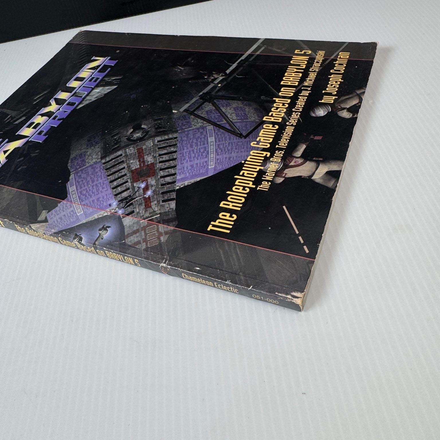 The Babylon Project RPG Based on Babylon 5 1997 Chameleon Eclectic Softcover