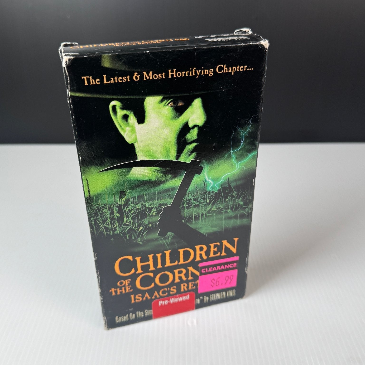 Children of the Corn 666 VHS 1999 Horror Original Release Dimension Home Video