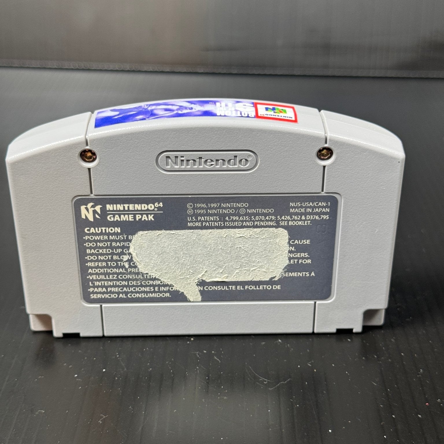 Bottom of the 9th Nintendo 64 N64 Video Game Baseball MLB