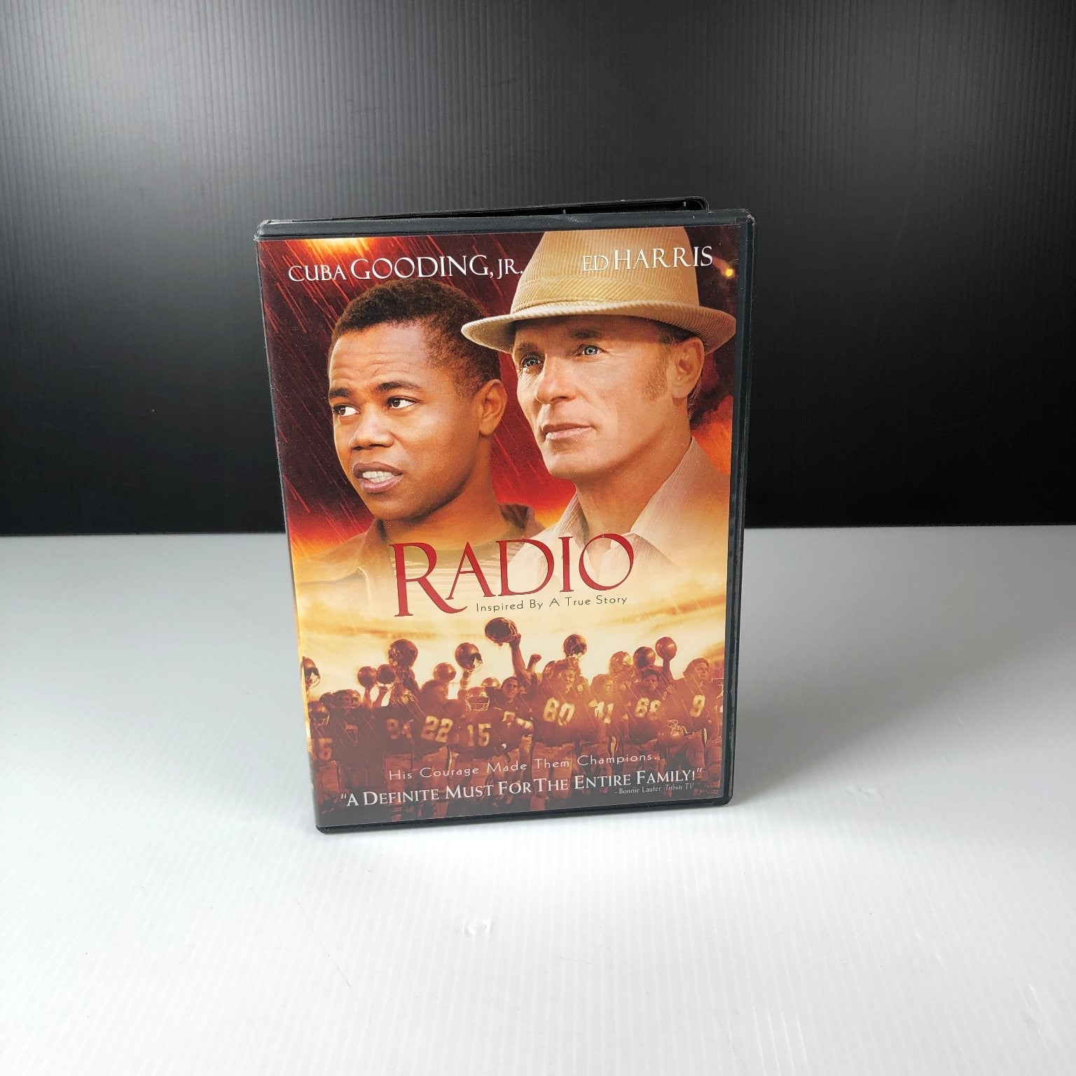Radio DVD 2003 Cuba Gooding Jr Ed Harris Family Drama Special Features