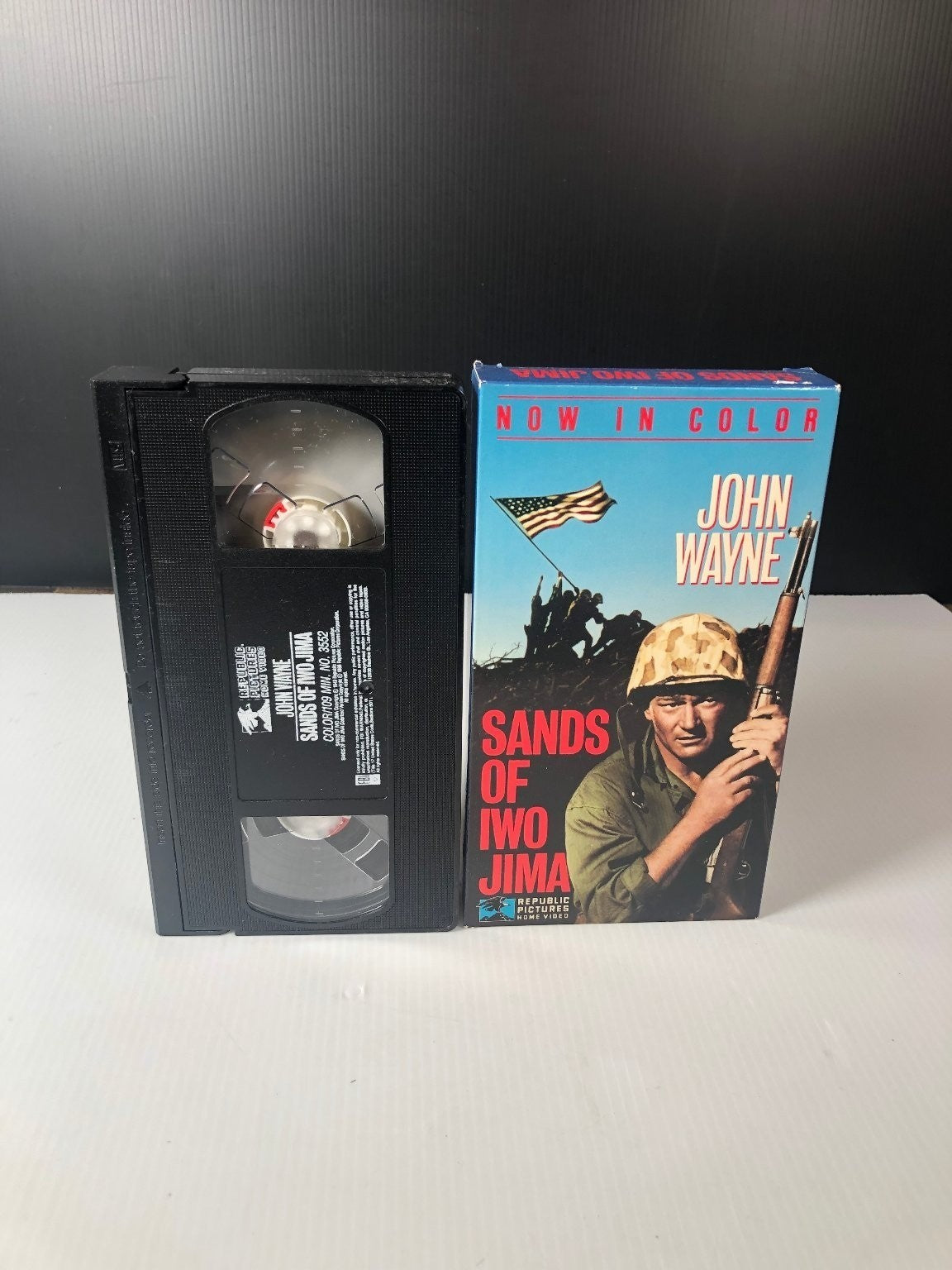 Sands of Iwo Jima VHS 1949 War Classic John Wayne Republic Pictures