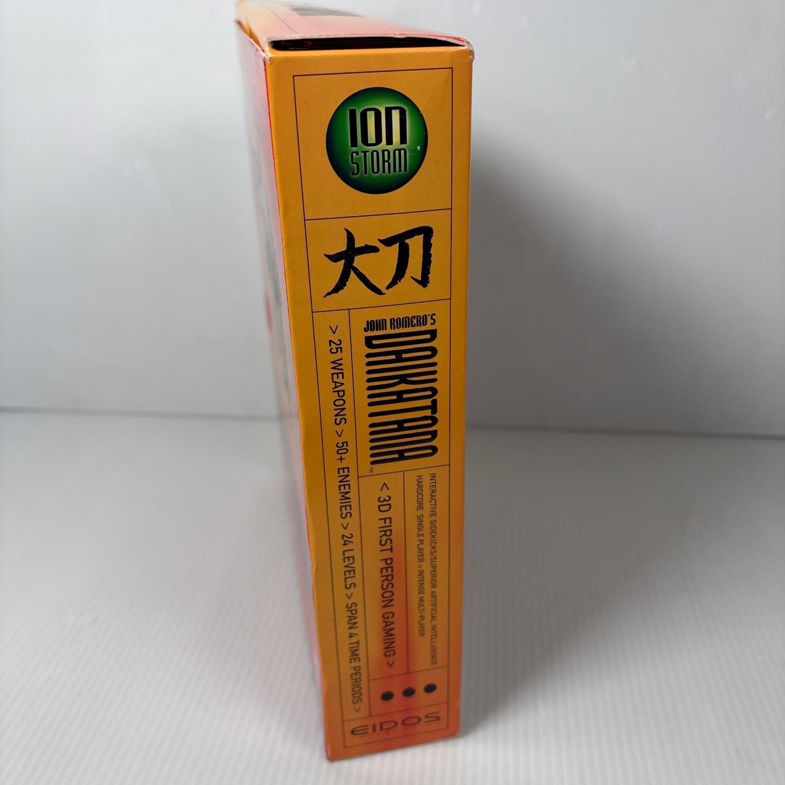 John Romero's Daikatana Big Box PC CD-ROM First Person Shooter Game Complete