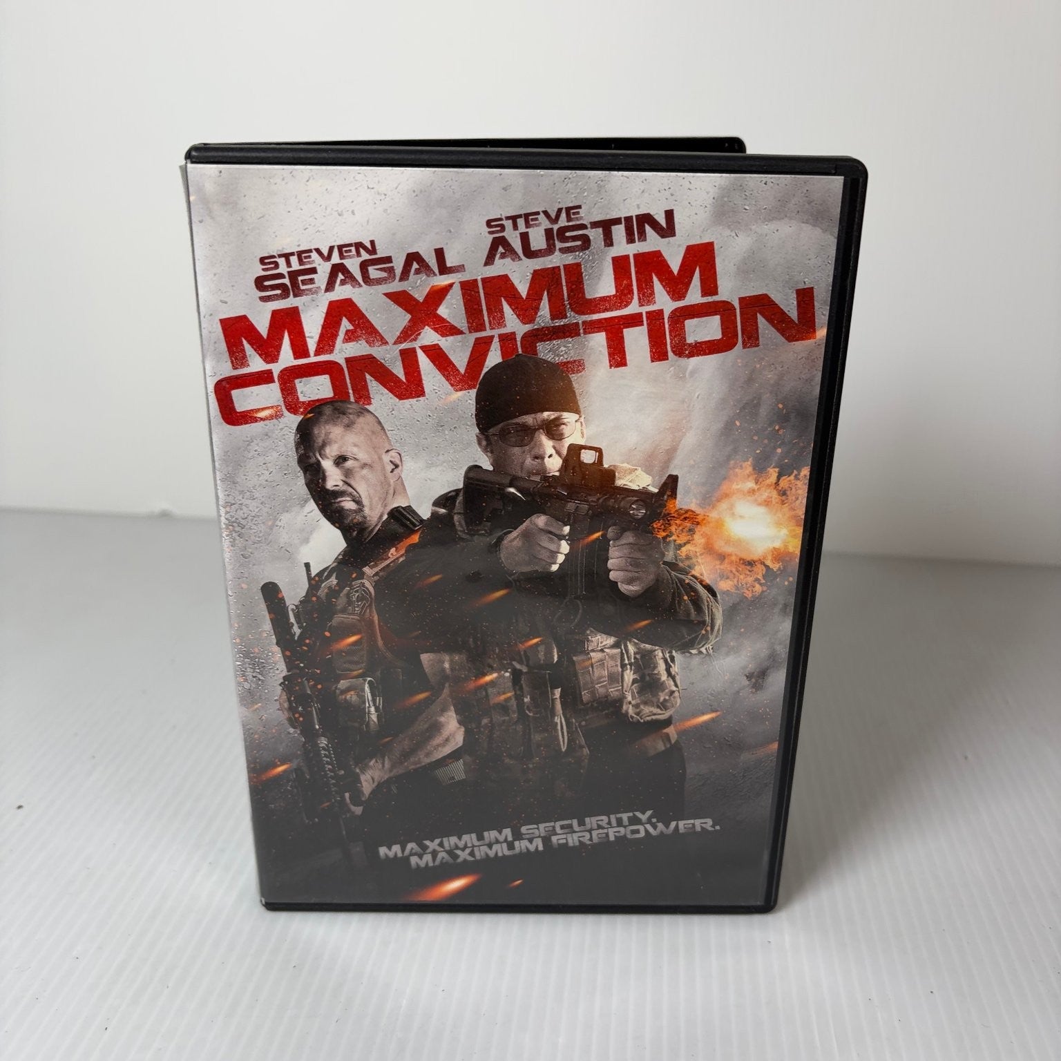 Maximum Conviction DVD 2012 Steven Seagal, Steve Austin Action Film