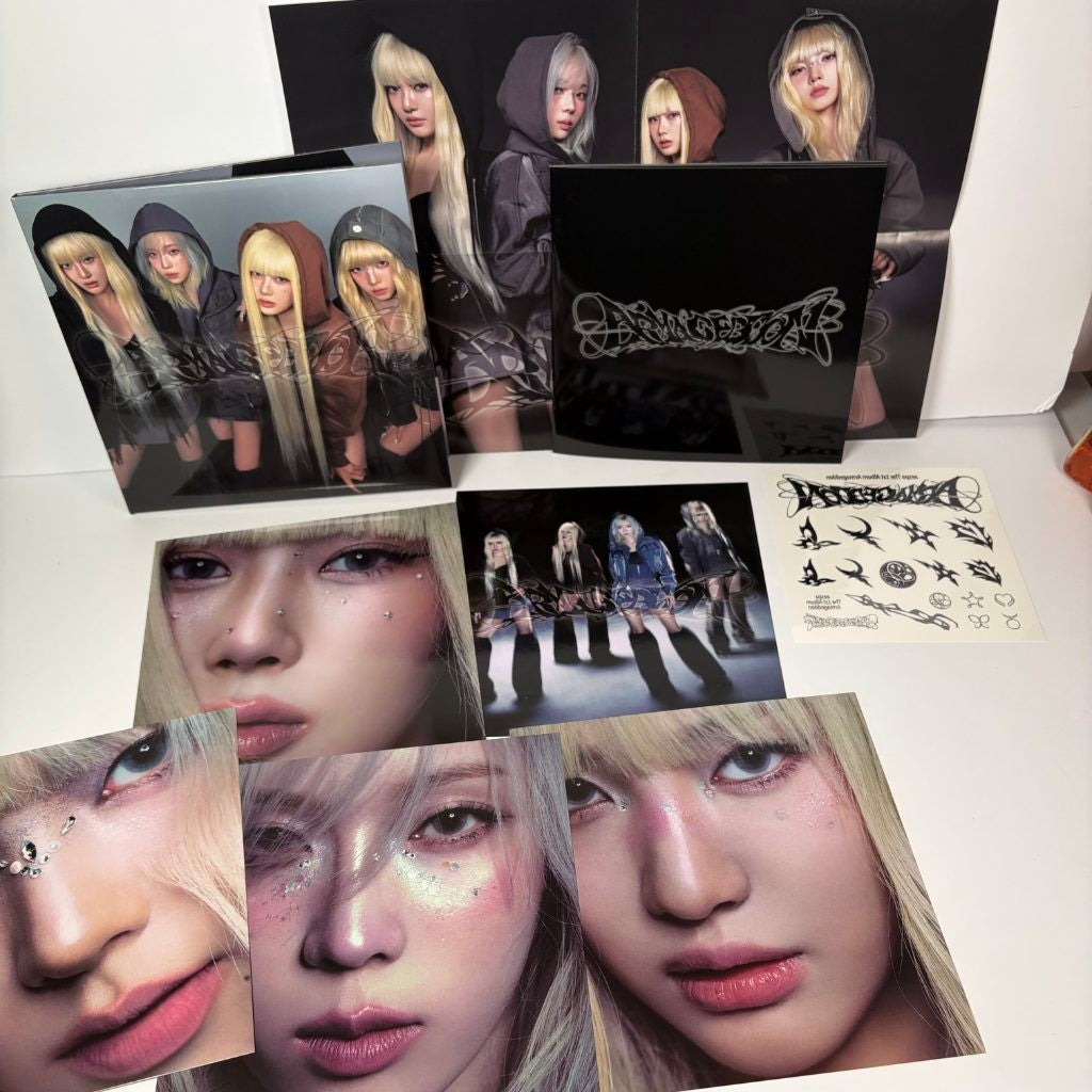 aespa The 1st Album Armageddon CD Photobook Version w/ Postcards & Poster