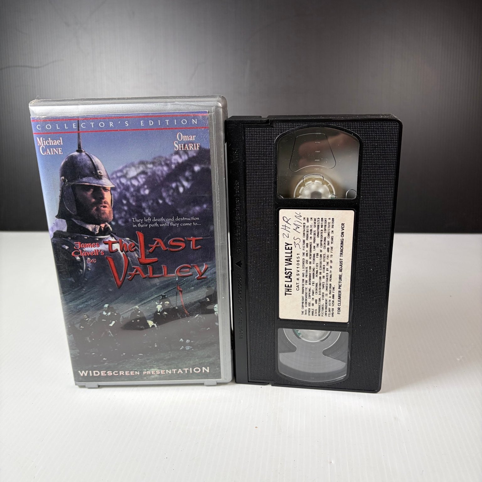 The Last Valley VHS 1971 Collector's Edition Historical Drama Widescreen