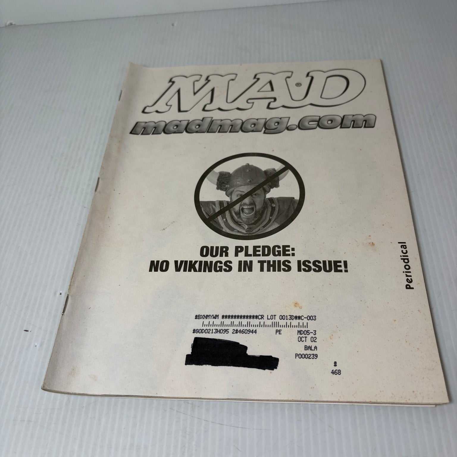 MAD Magazine October 2002 Britney Spears Justin Timberlake #417