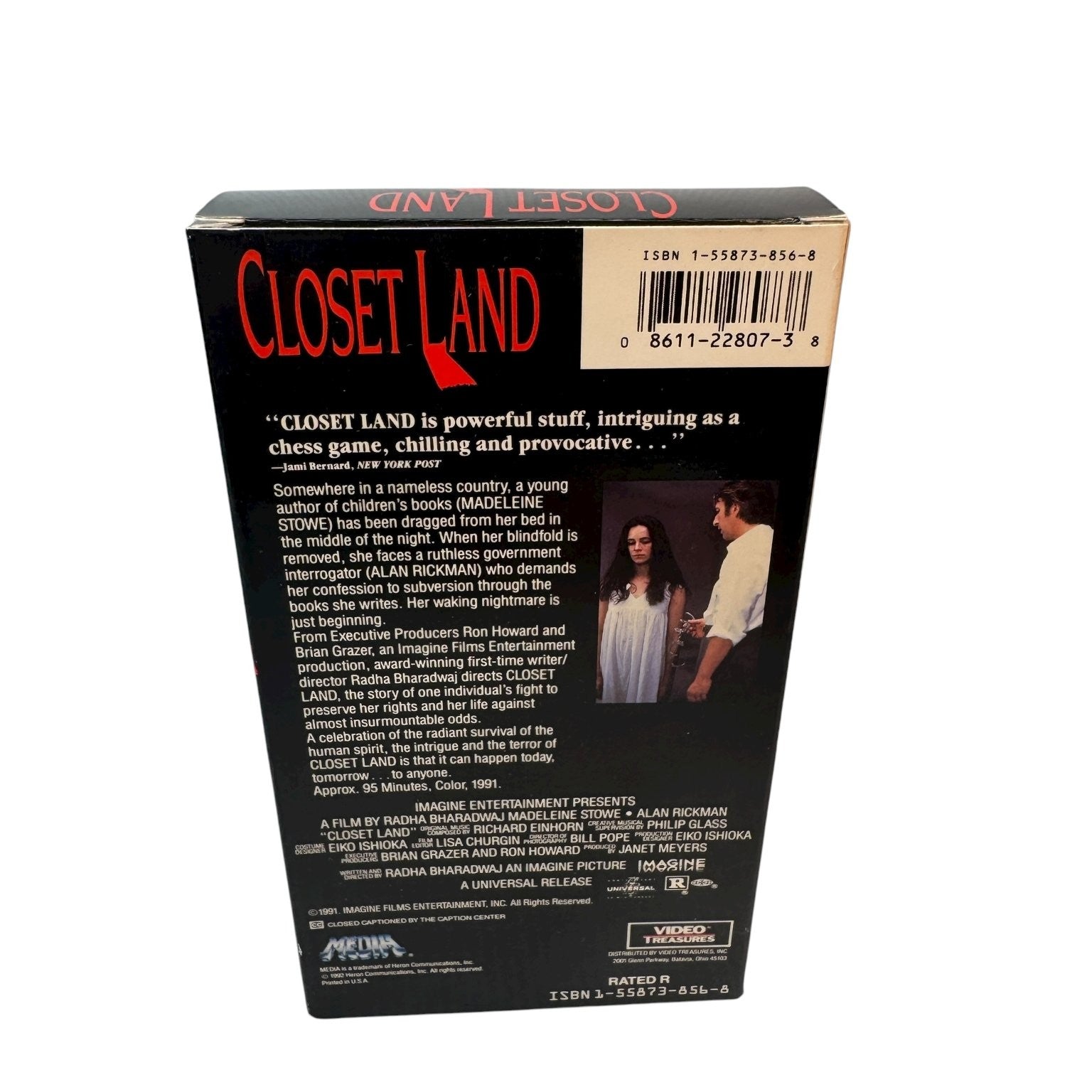 Closet Land VHS 1991 Drama Original Release Video Treasures