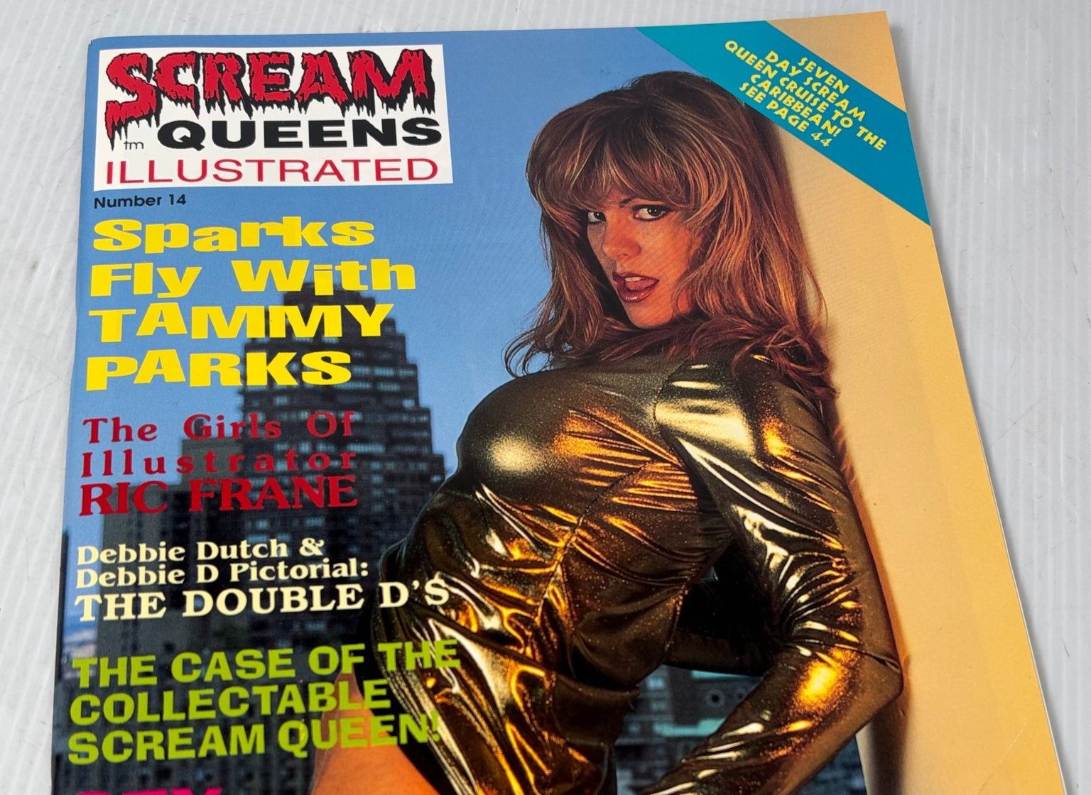 Scream Queens Illustrated Magazine Number 14 Tammy Parks Ric Frane Horror Pinup