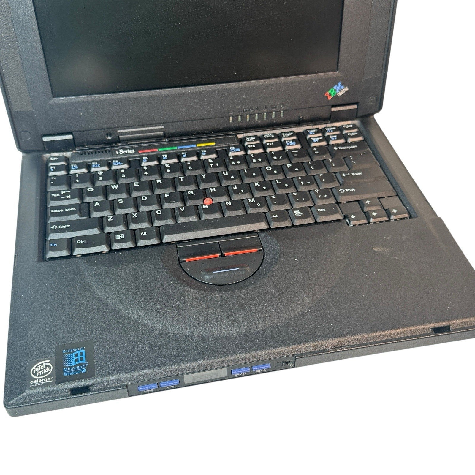 IBM ThinkPad i Series Type 2611 Laptop Powers On Black Screen Needs Battery
