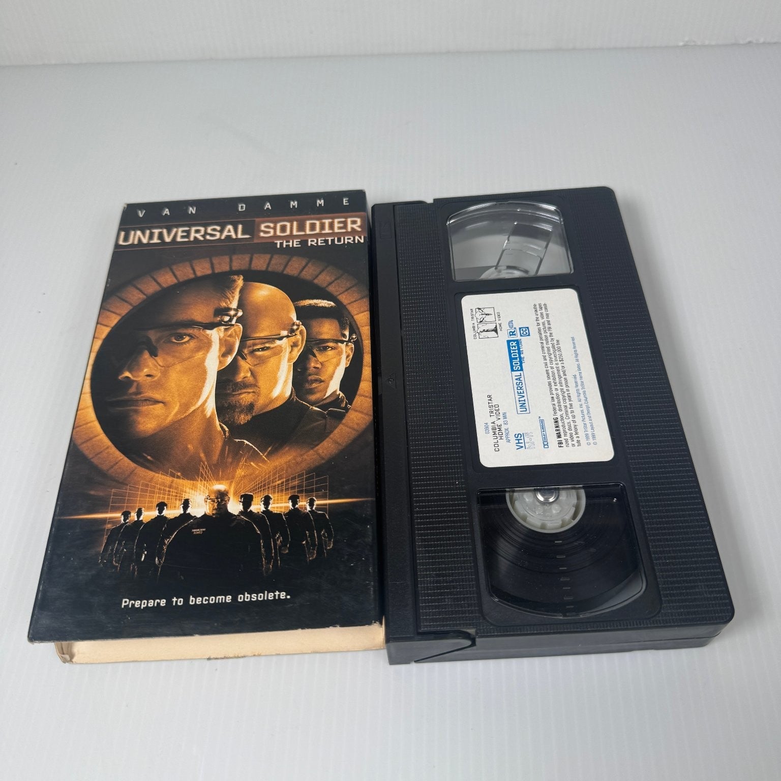 Universal Soldier The Return VHS 1999 Action Sci-Fi TriStar Home Video