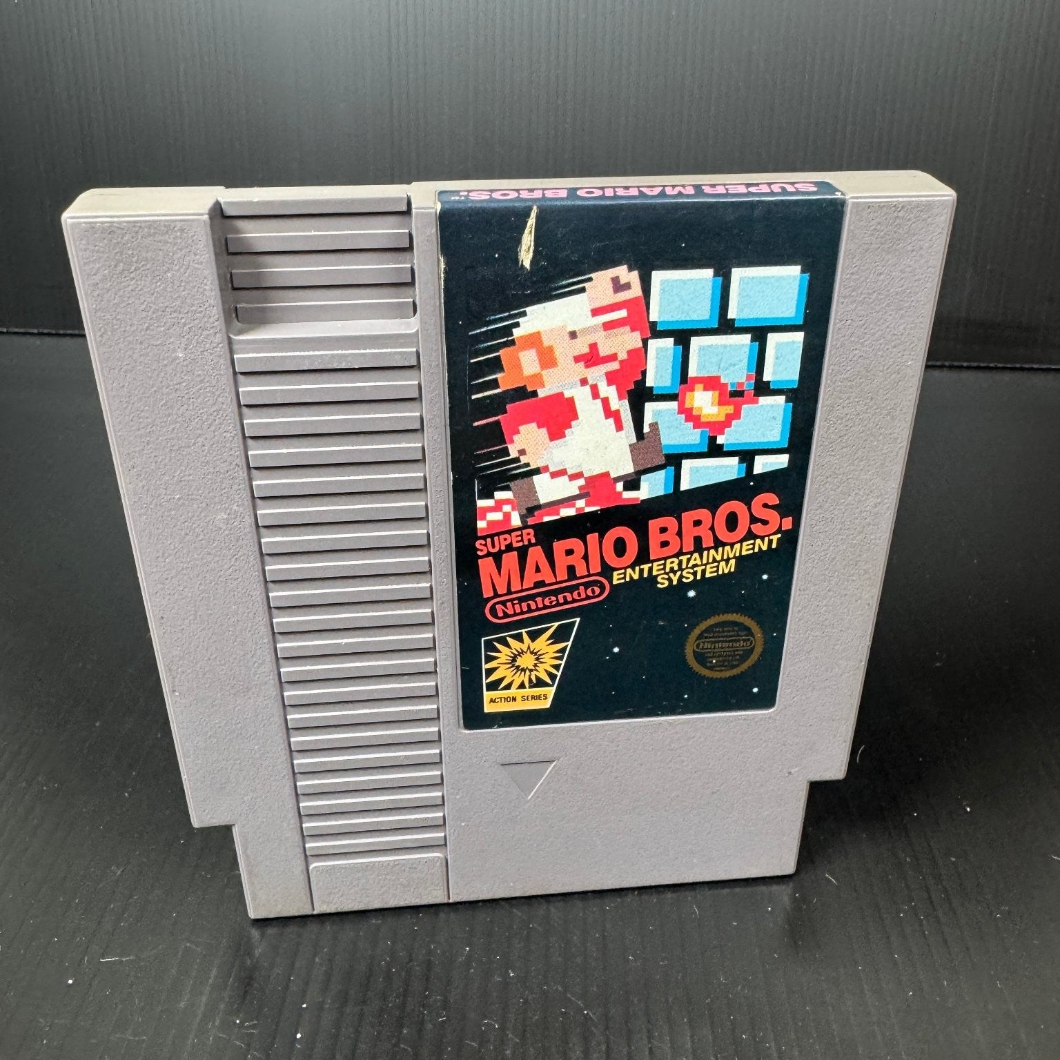 Super Mario Bros. NES Nintendo Entertainment System Original 5-Screw Black Box