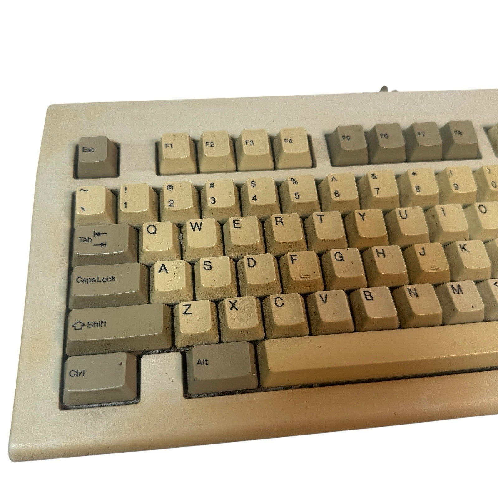 Vintage Chicony KB-5311 Mechanical Keyboard Coiled Cable Thailand